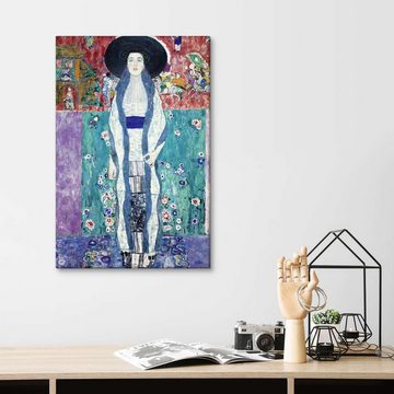 Posterlounge Leinwandbild Gustav Klimt, Adele Bloch-Bauer II, Wohnzimmer Malerei