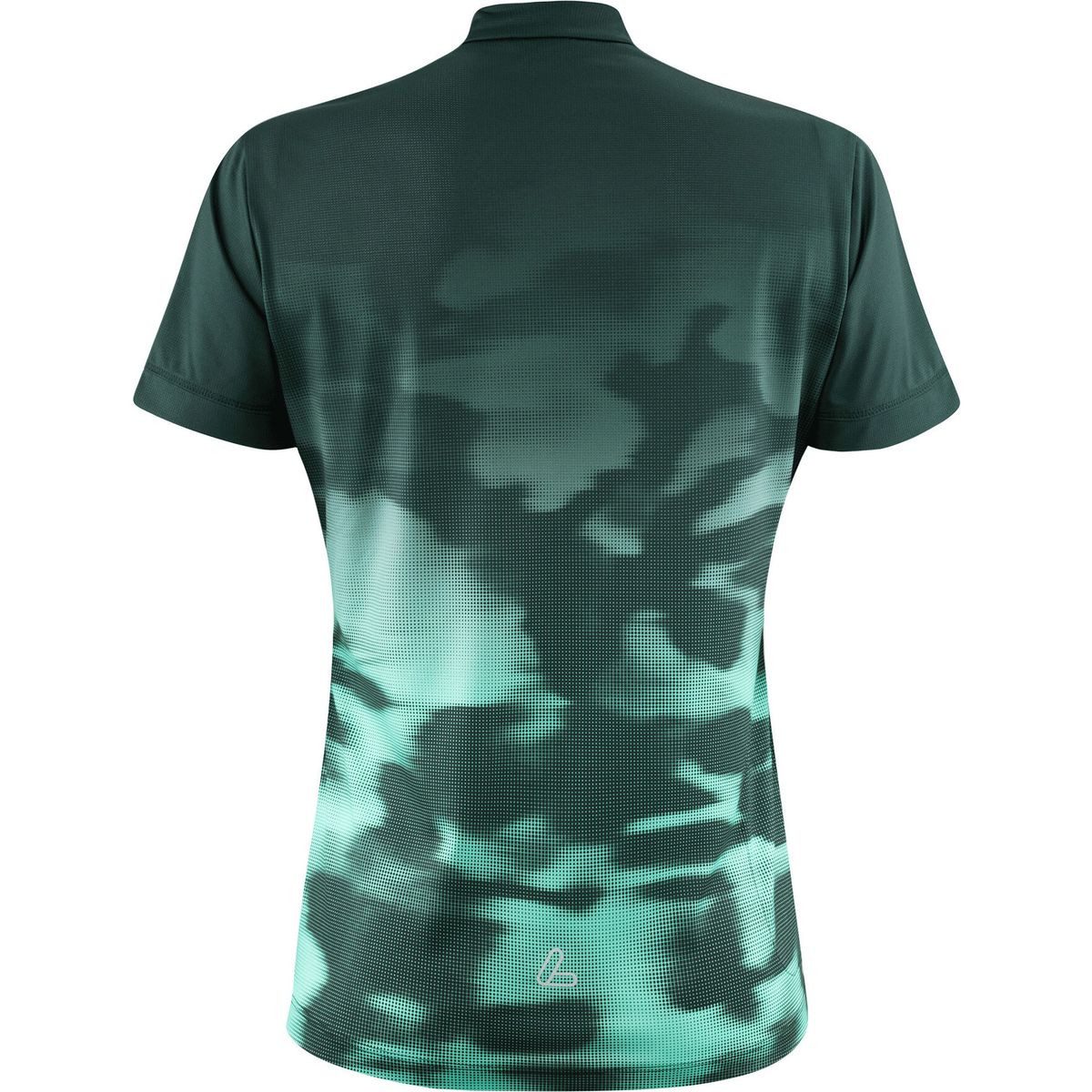 Löffler Radtrikot Women Bike Shirt Half Zip Nebula Leichtes, schnelltrocknendes Fahrradtrikot mit Half-Zip und