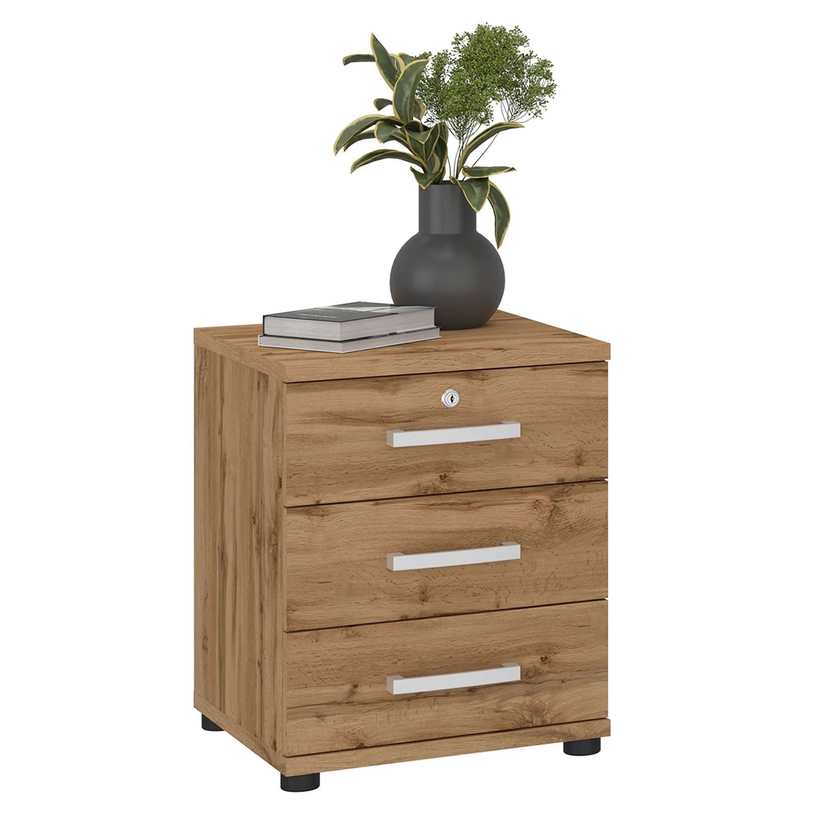 CARO-Möbel Rollcontainer TORONTO, Bürocontainer Büroschrank Schreibtischcon günstig online kaufen