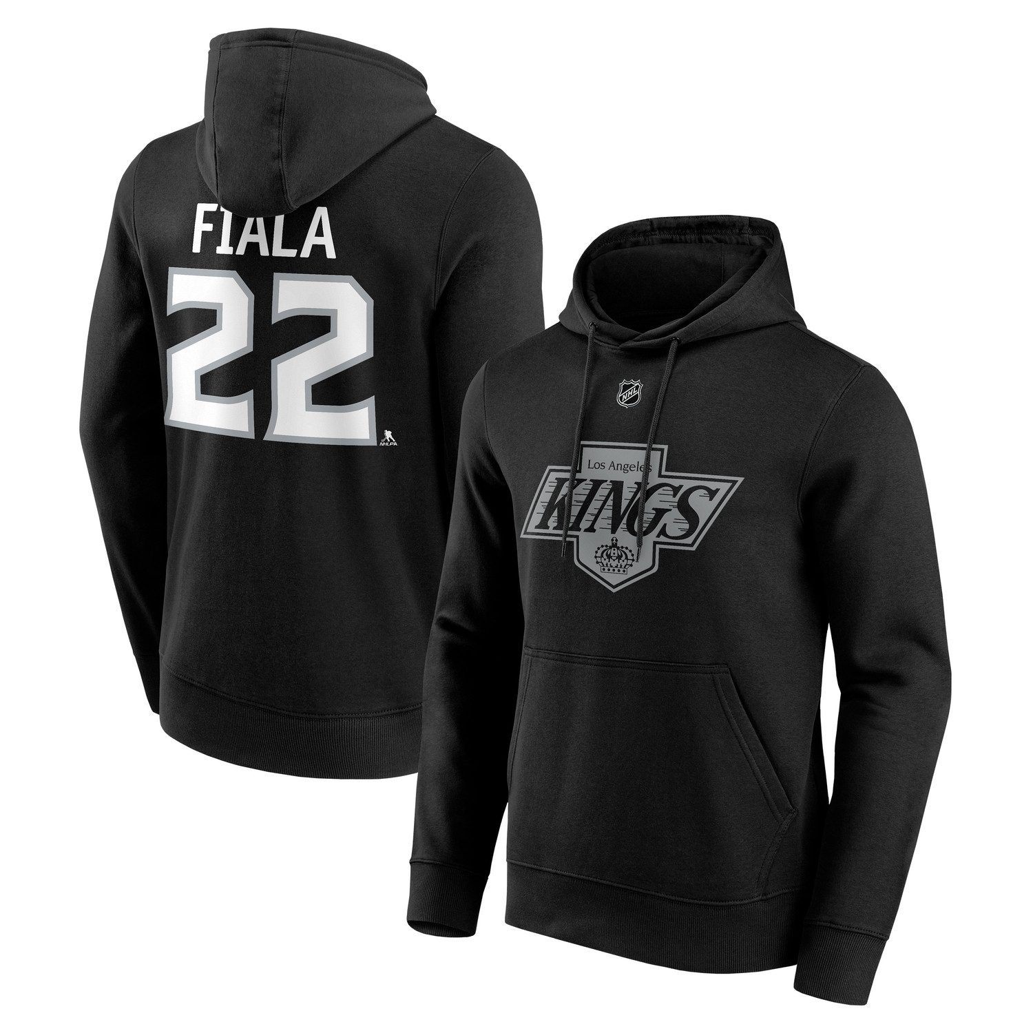 Fanatics Kapuzenpullover Fanatics Hoodie Los Angeles Kings Graphic Kevin Fiala 22