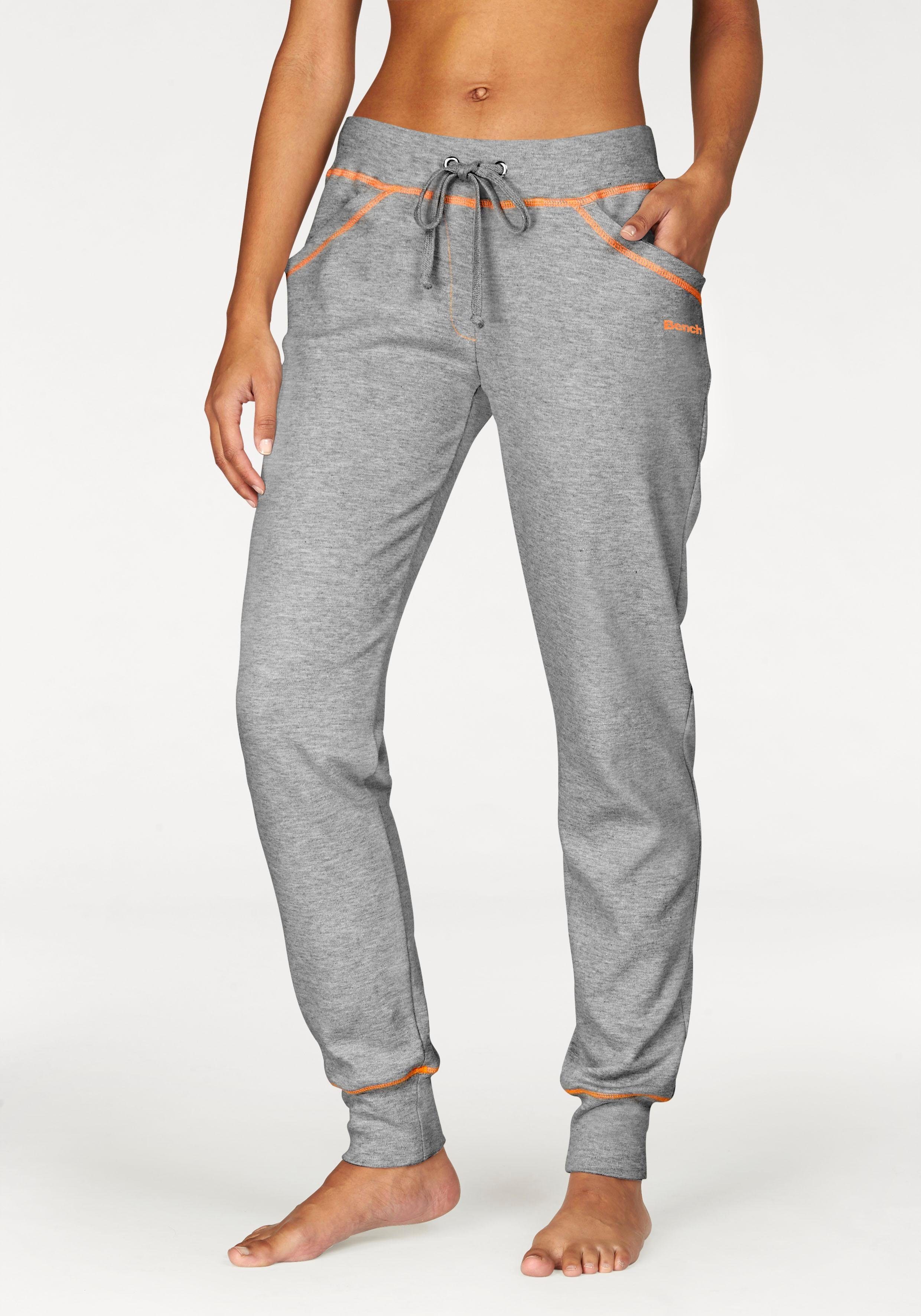 Bench. Loungewear Relaxhose mit kontrastfarbenen Nähten, Loungewear