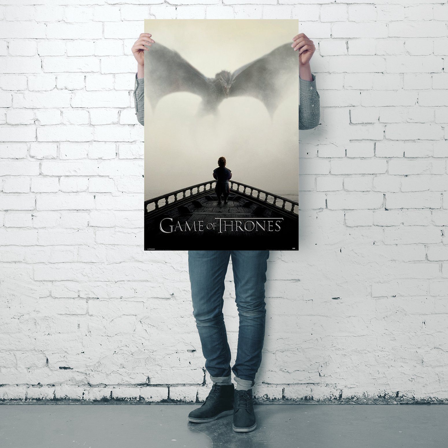 PYRAMID Poster Game of Thrones Poster A Lion & A Dragon 61 x 91,5 cm – Bild 4 von 5