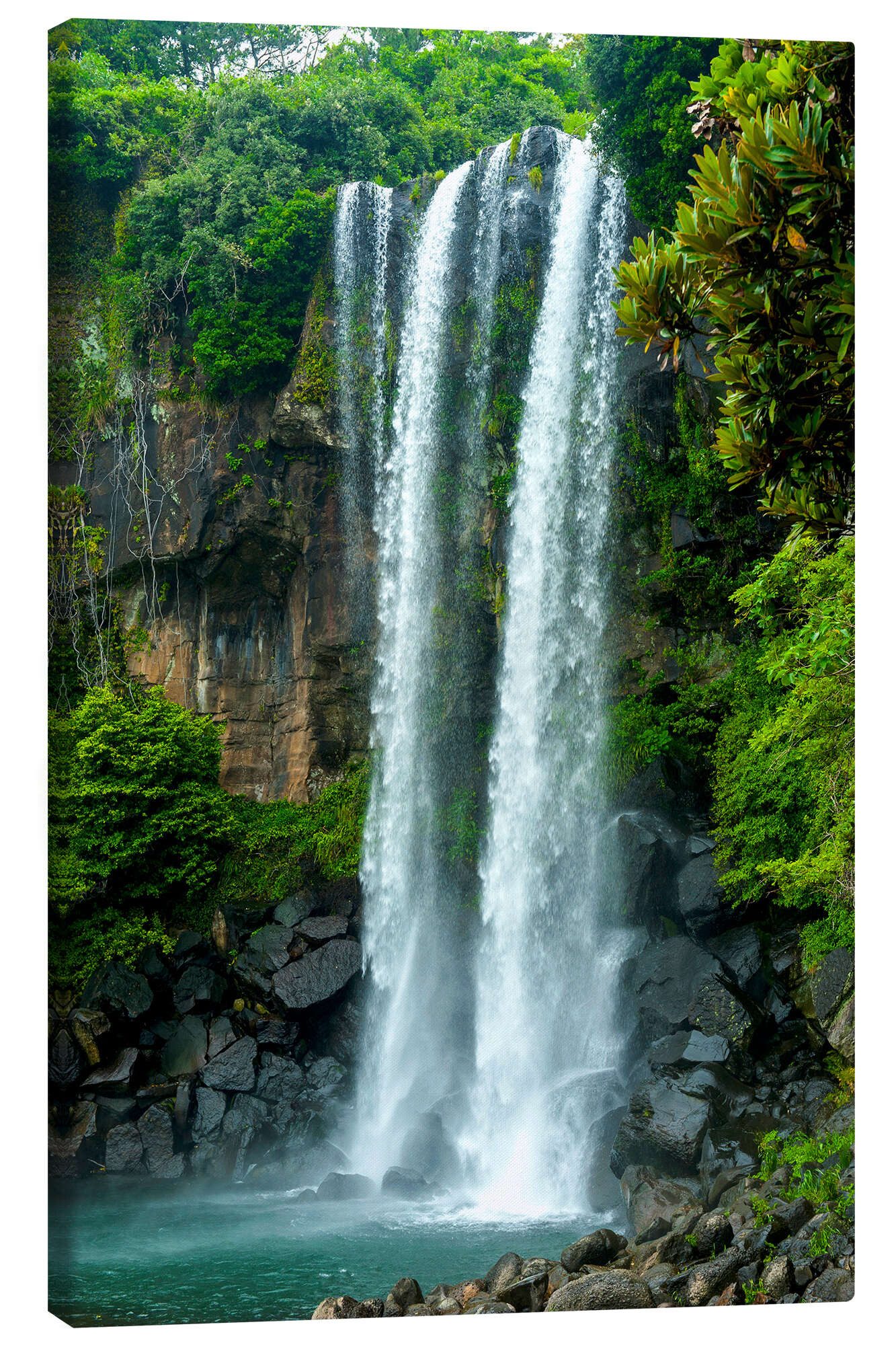 Posterlounge Poster Michael Runkel, Jeongbang Wasserfall, Fotografie