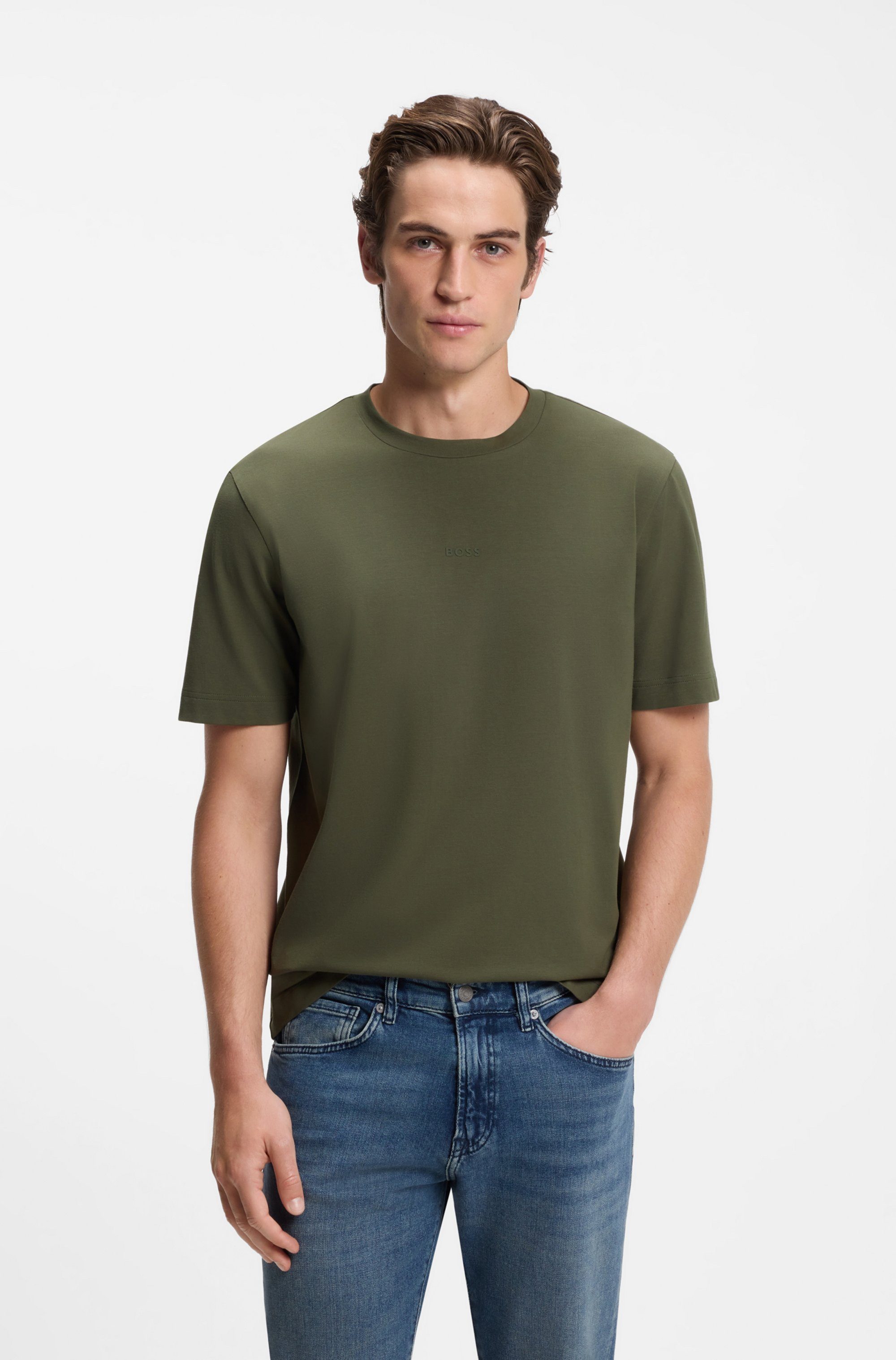BOSS ORANGE T-Shirt TChup mit Rundhalsausschnitt