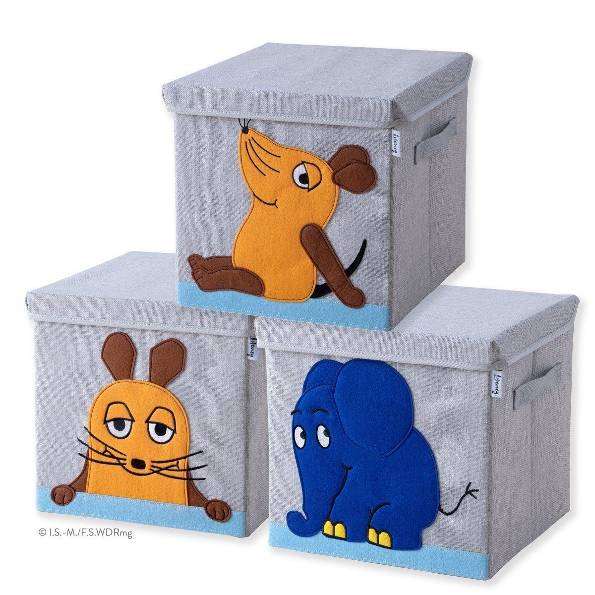 Lifeney Faltbox Aufbewahrungsboxen-Set, Kinderzimmer Organizer, mit günstig online kaufen