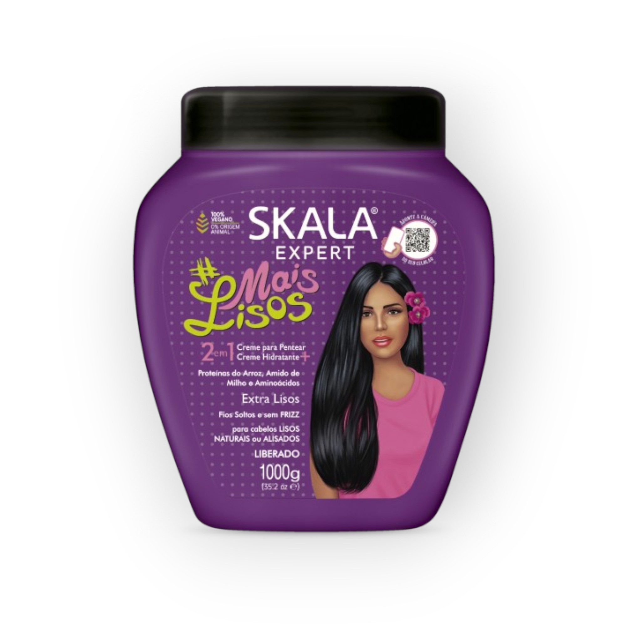 Haarcreme Skala Hair Treatment 2in1 Mais Lisos