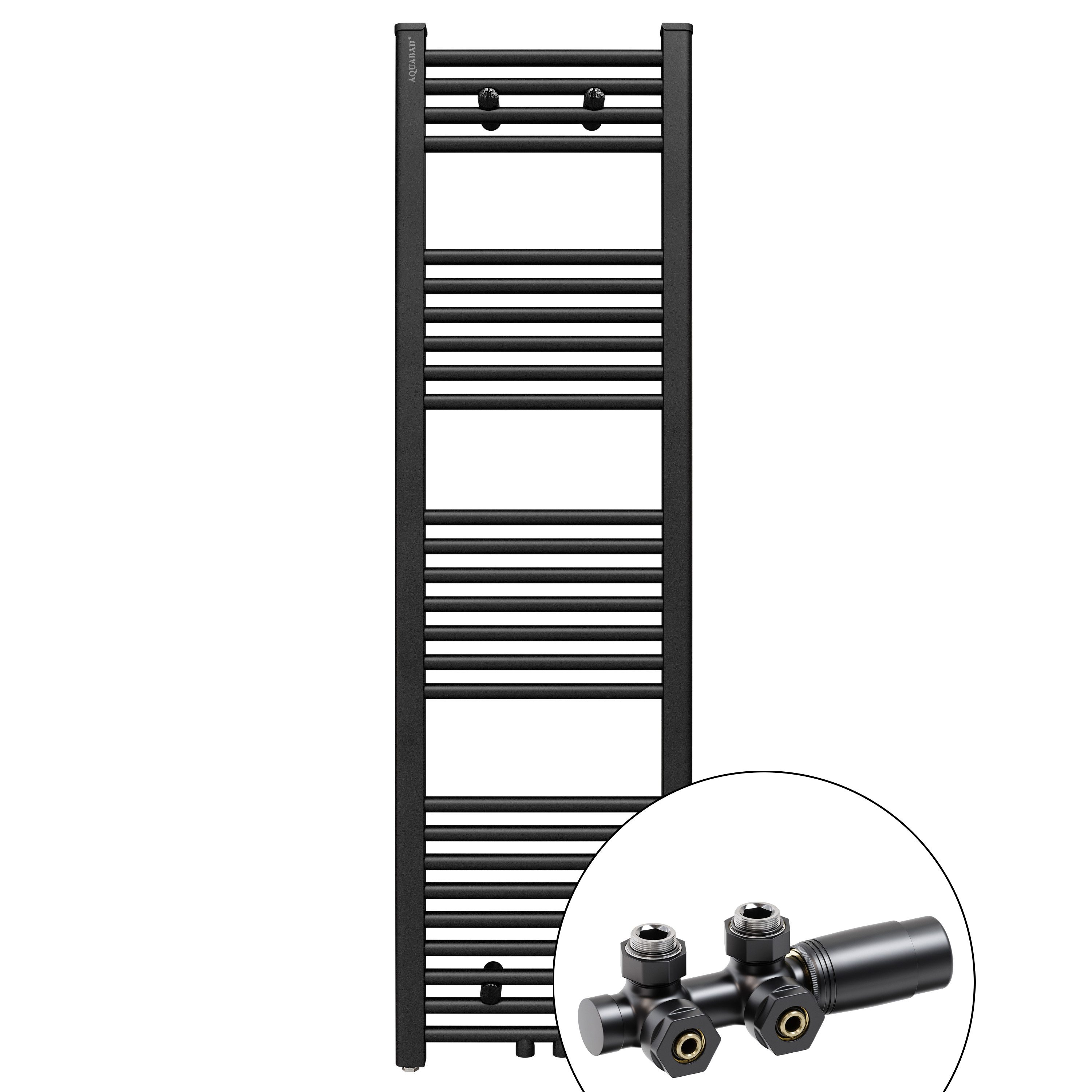 Aquabad® Badheizkörper VIRGO Handtuch Heizkörper Mittelanschluss günstig online kaufen