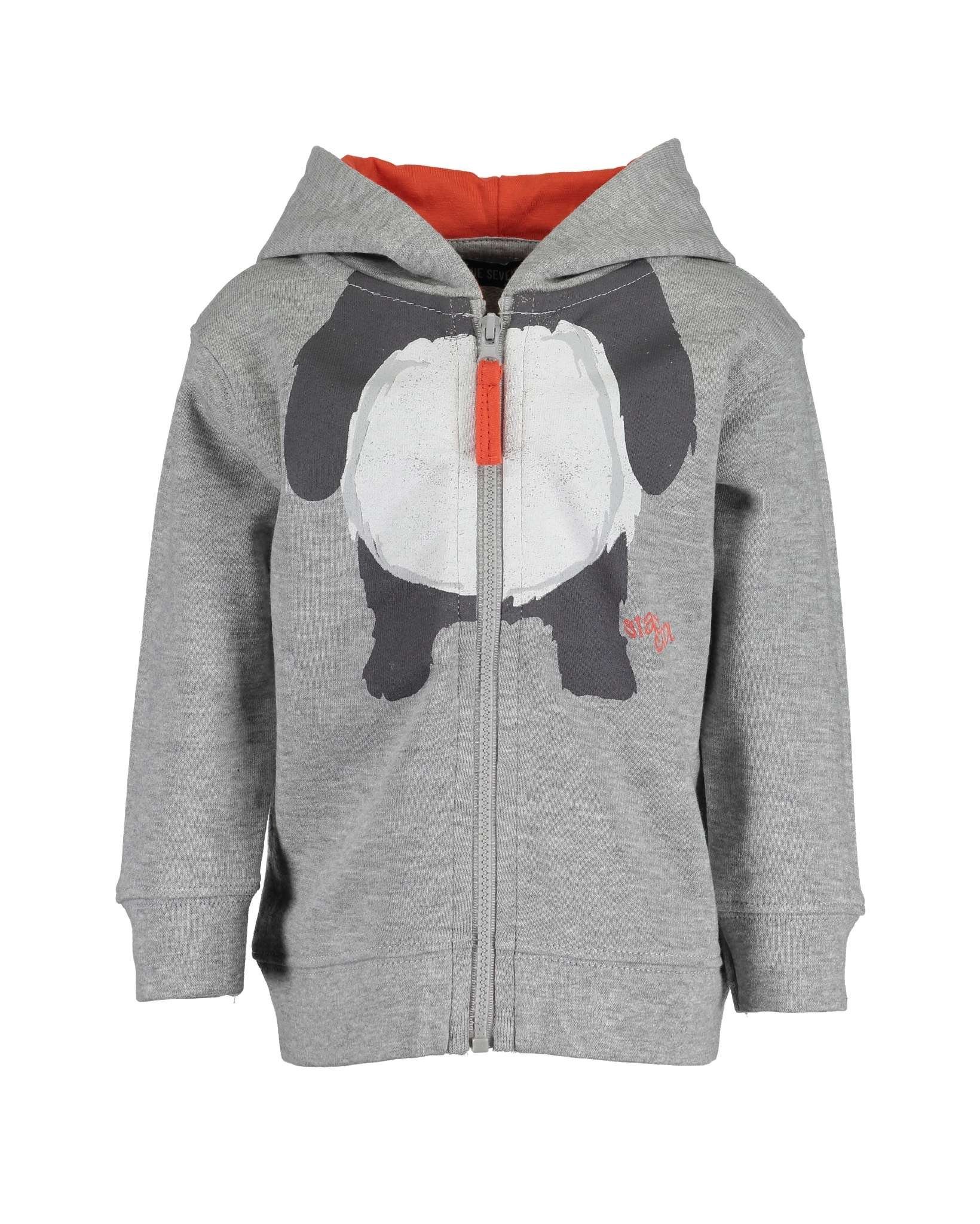 Blue Seven Cardigan Blue Seven Baby Jungen Kapuzen-Jacke mit Print