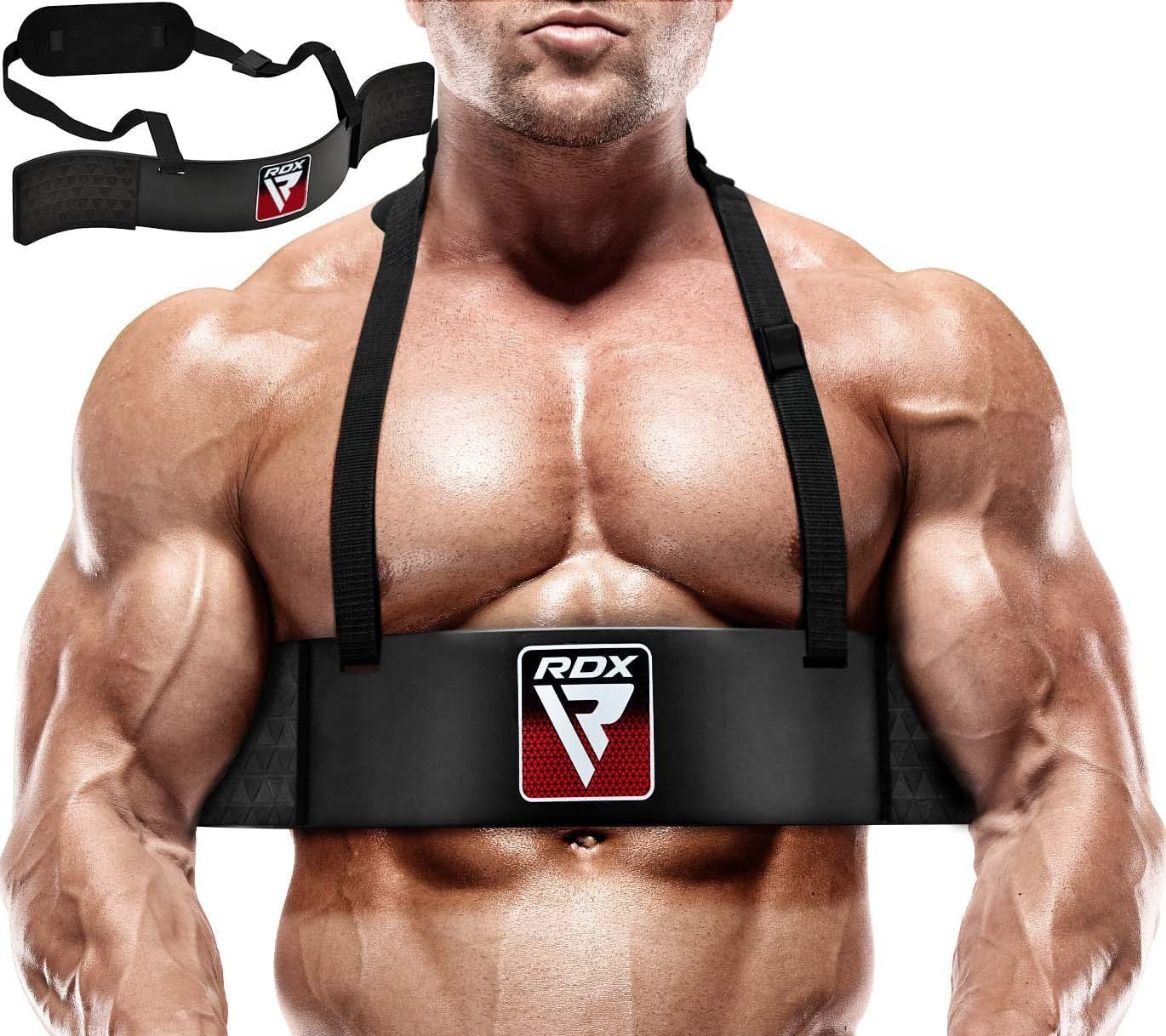 RDX Sports Gymnastikstäbe RDX Bizeps Isolator, 23 Zoll Curl Arm Blaster für Bizeps / Trizeps
