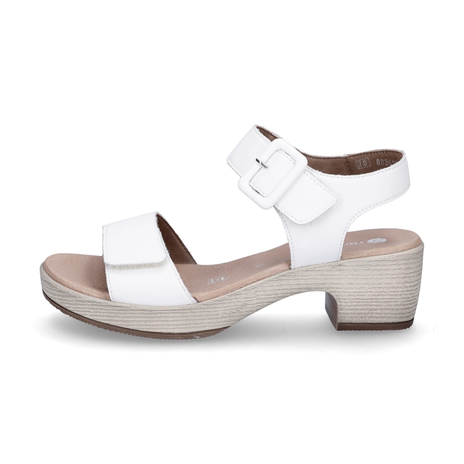 Remonte Remonte Damen Sandalette weiß Sandale günstig online kaufen