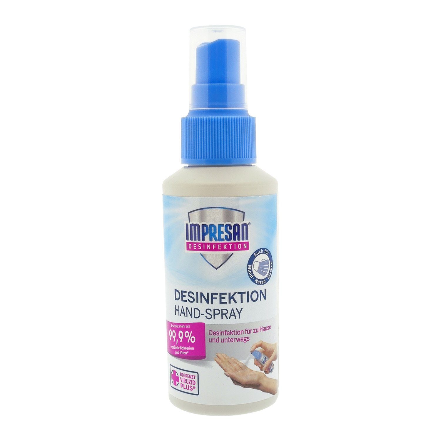 Fixierpflaster Impresan Hände Desinfektionsspray 100ml Hände Desinfektionsspray Desin