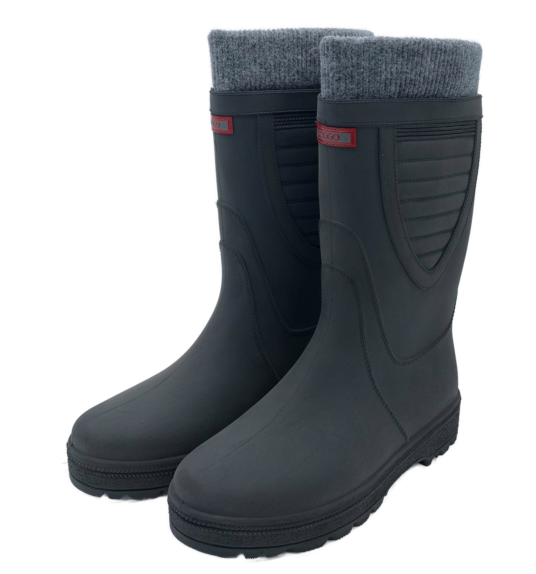 DOGGO Buck Gummistiefel Warmgefüttert, herausnehmbares, waschbares Futter