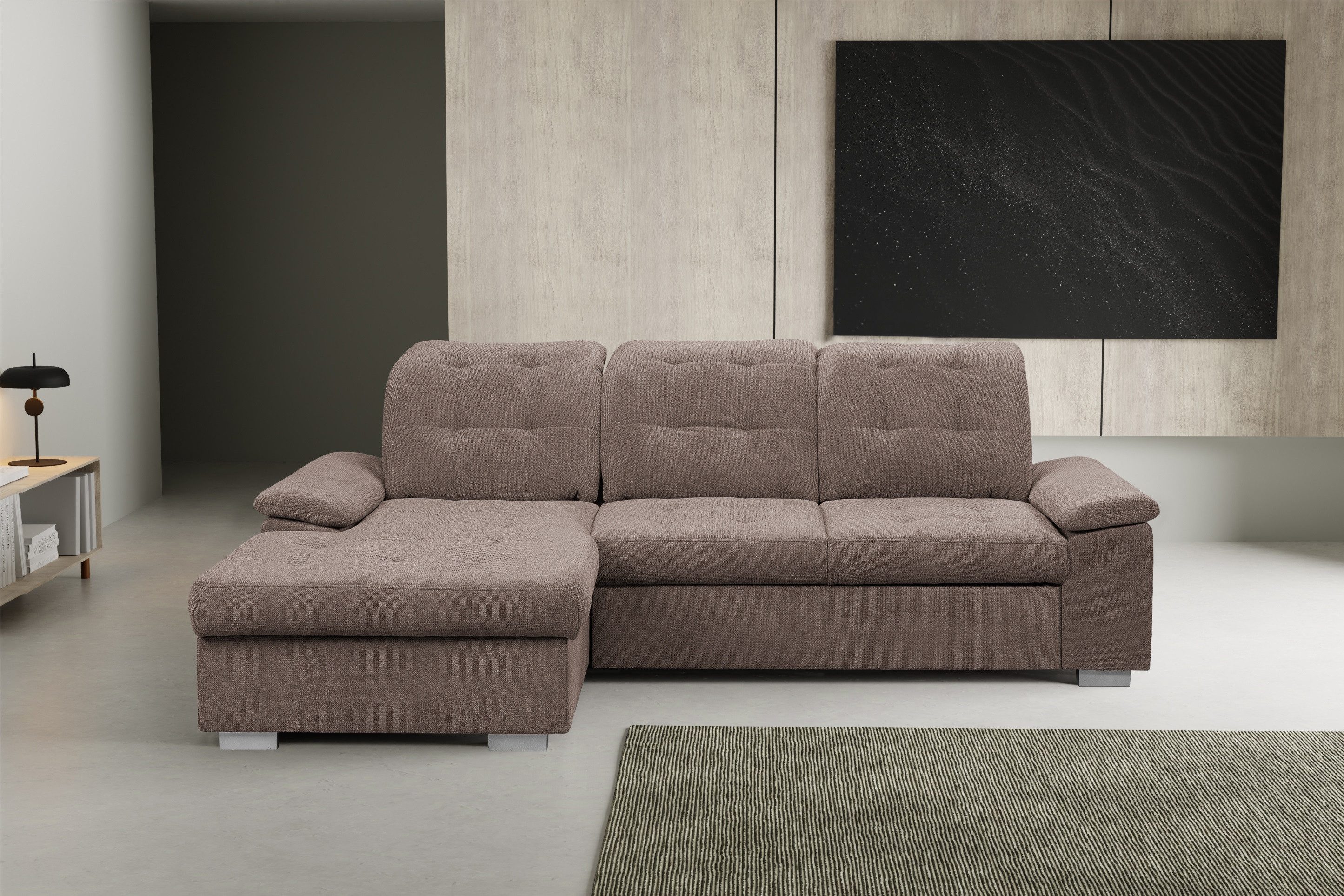WERK2 Ecksofa Carmen, mit Bettksten, Sitz- günstig online kaufen