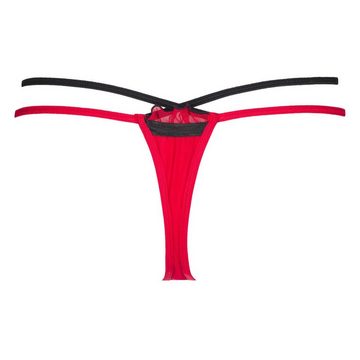 Axami Size Plus String V-8778PS Plus Size string red-black 2XL