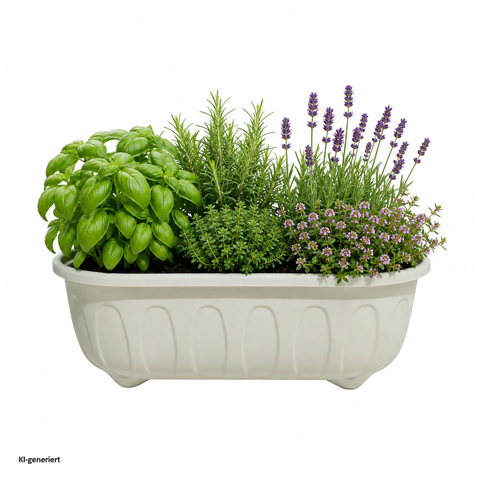 HTI-Living Blumenkasten Blumenkasten Nessa Pastell 2er-Set (Stück, 2 St., 2 Blumenkästen), Kräuterkasten Kunststoff – Bild 2 von 3
