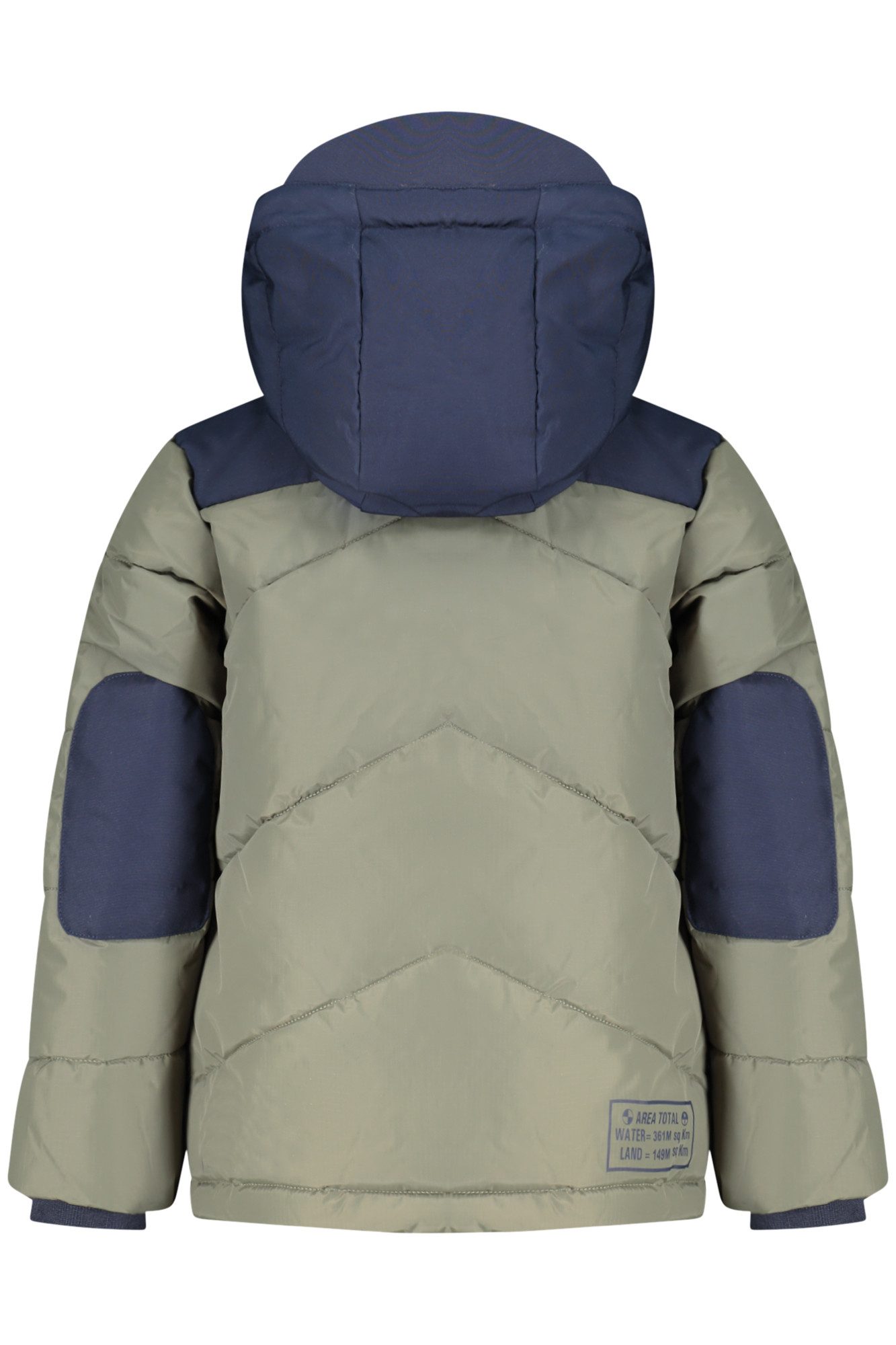 North Sails Outdoorjacke Grüne Kinderjacke: Wasserabweisend & Umweltfreundlich mit Kapuze