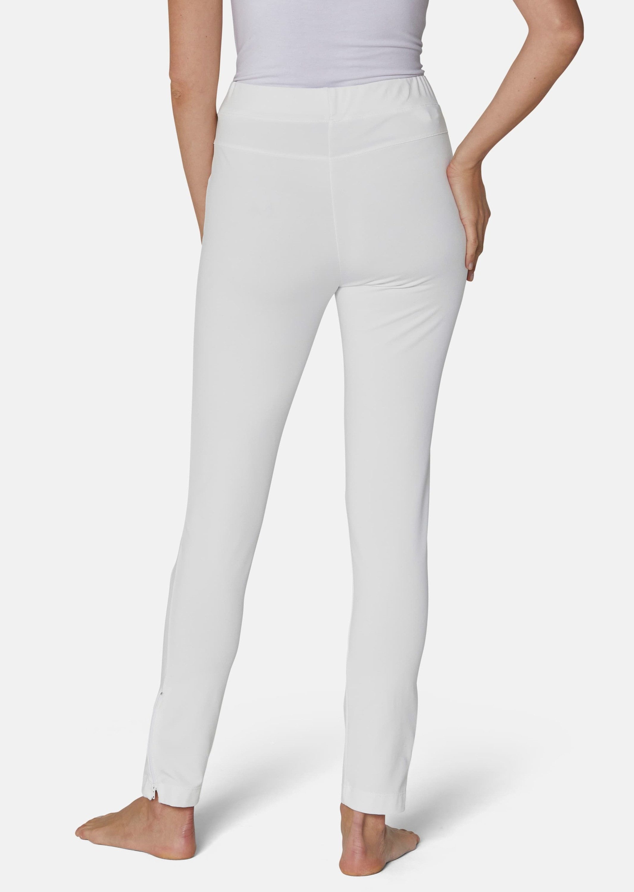 MADELEINE Leggings Leggings mit Saumzippern
