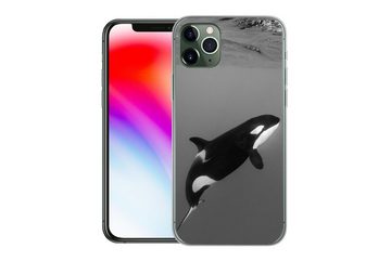 MuchoWow Handyhülle Orca - Wasser - Tiere, Handyhülle Apple iPhone 11 Pro Max, Smartphone-Bumper, Print, Handy