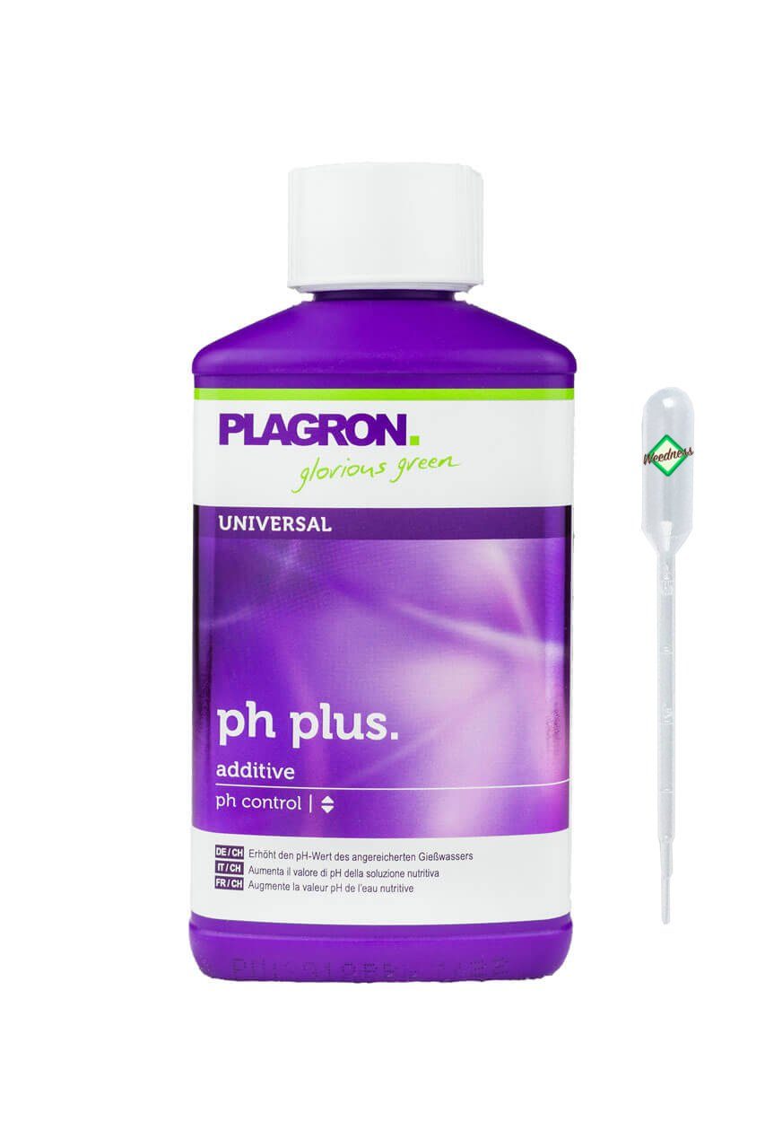 Weedness Pflanzendünger Plagron Plagron pH+ Plus Flüssig - ph-senker Dünger Pflanzen Grow, 1 Liter