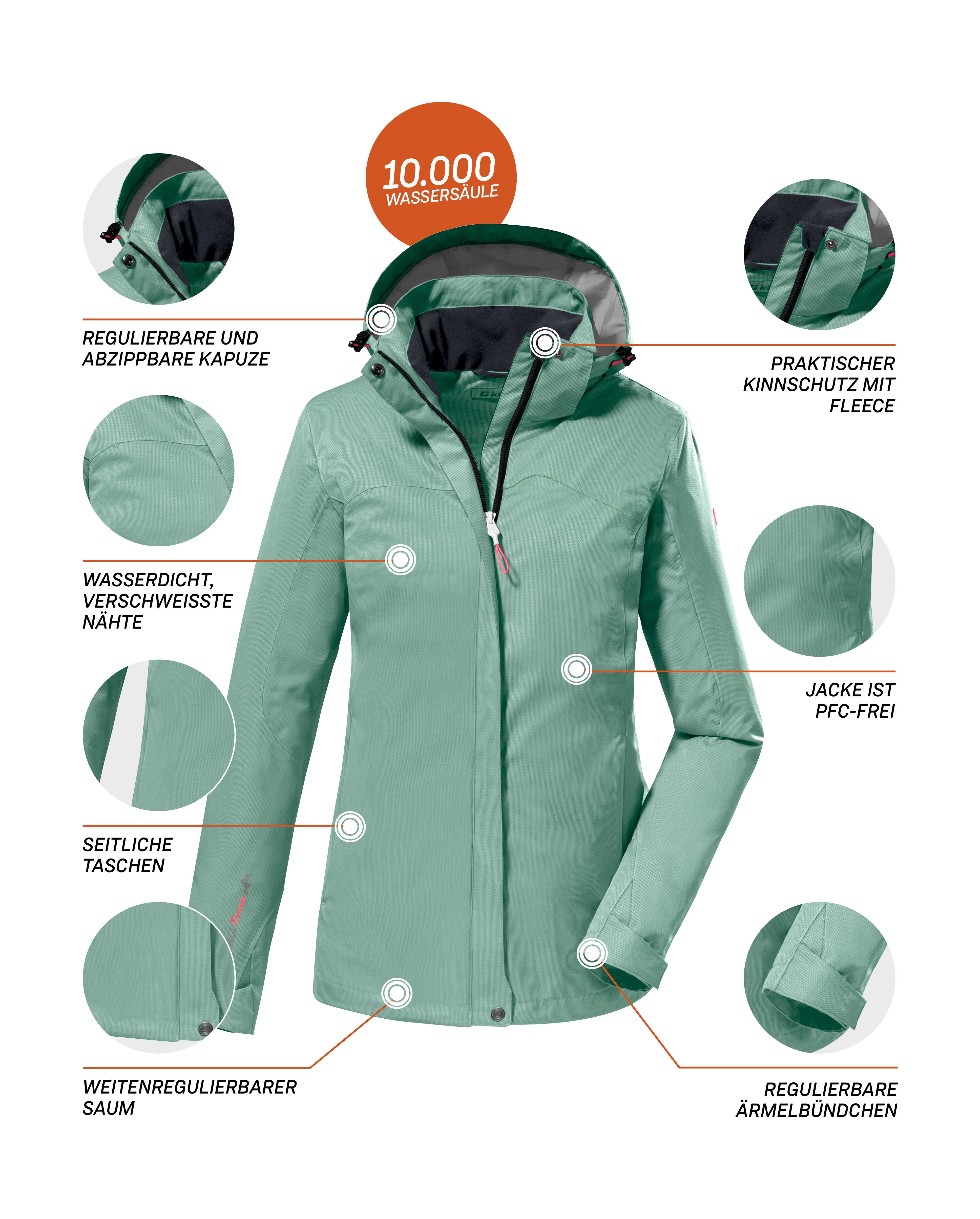 Killtec Outdoorjacke KOS 133 WMN JCKT pistazie