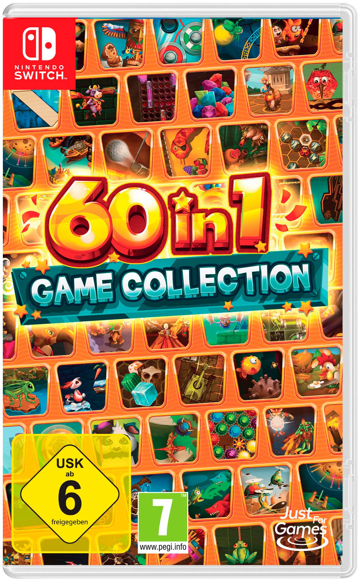 60 in 1 Game Collection (Softwarekarte), Nintendo Switch