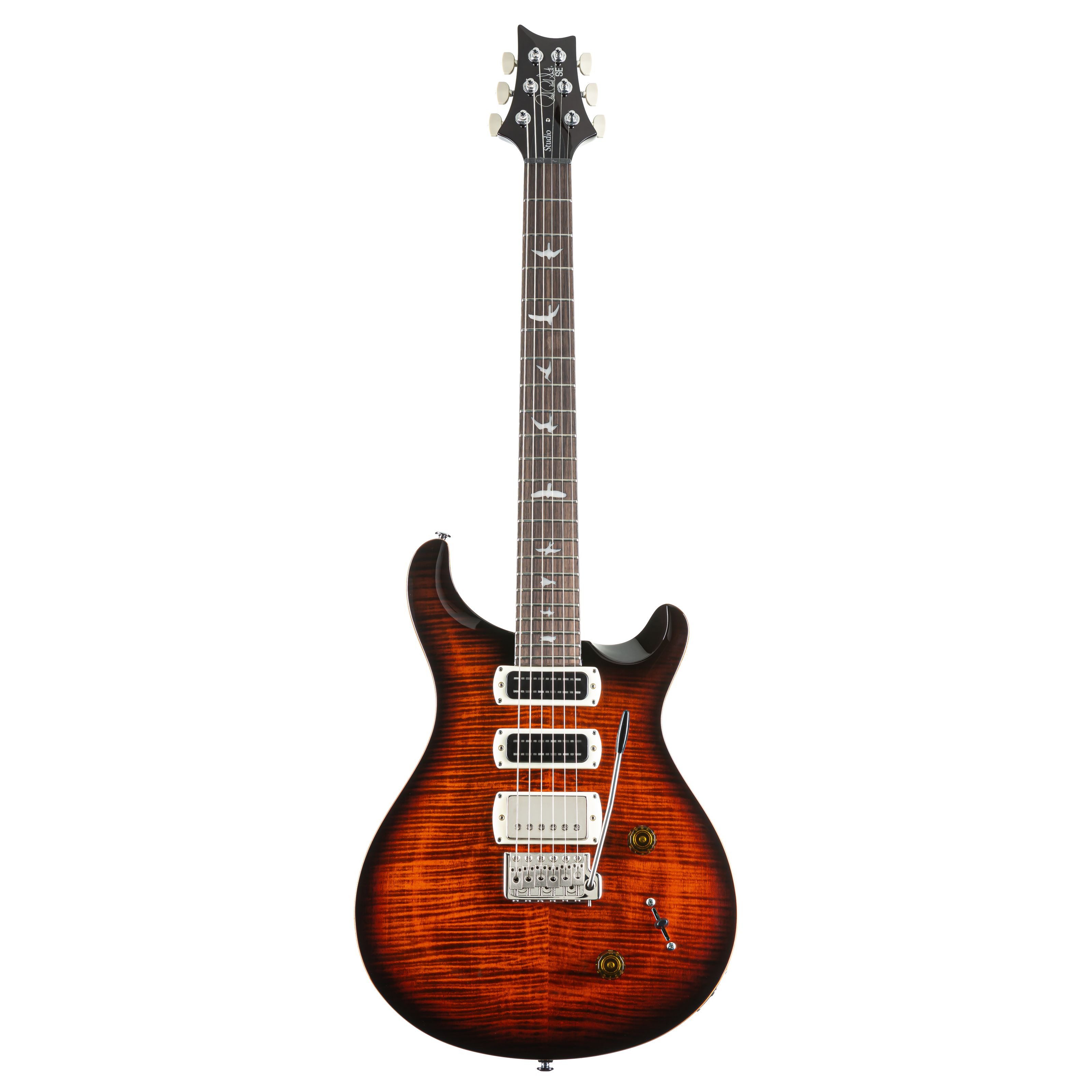 PRS E-Gitarre, E-Gitarren, PRS-Modelle, SE Studio RW Orange Tiger Smokeburst - E-Gitarre