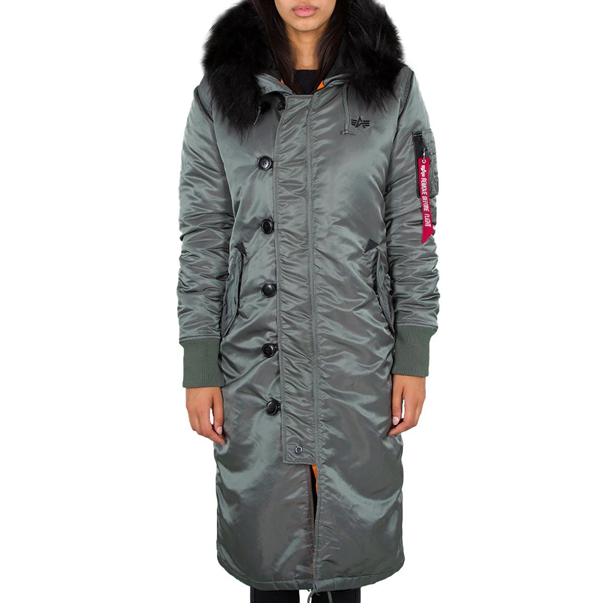 alpha industries long fishtail