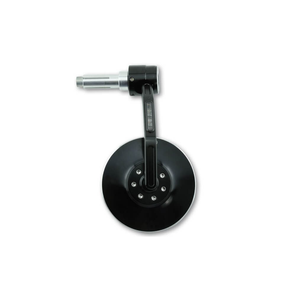 Highsider Auspuff-Flexrohr CONERO Lenkerendenspiegel mit LED Blinker