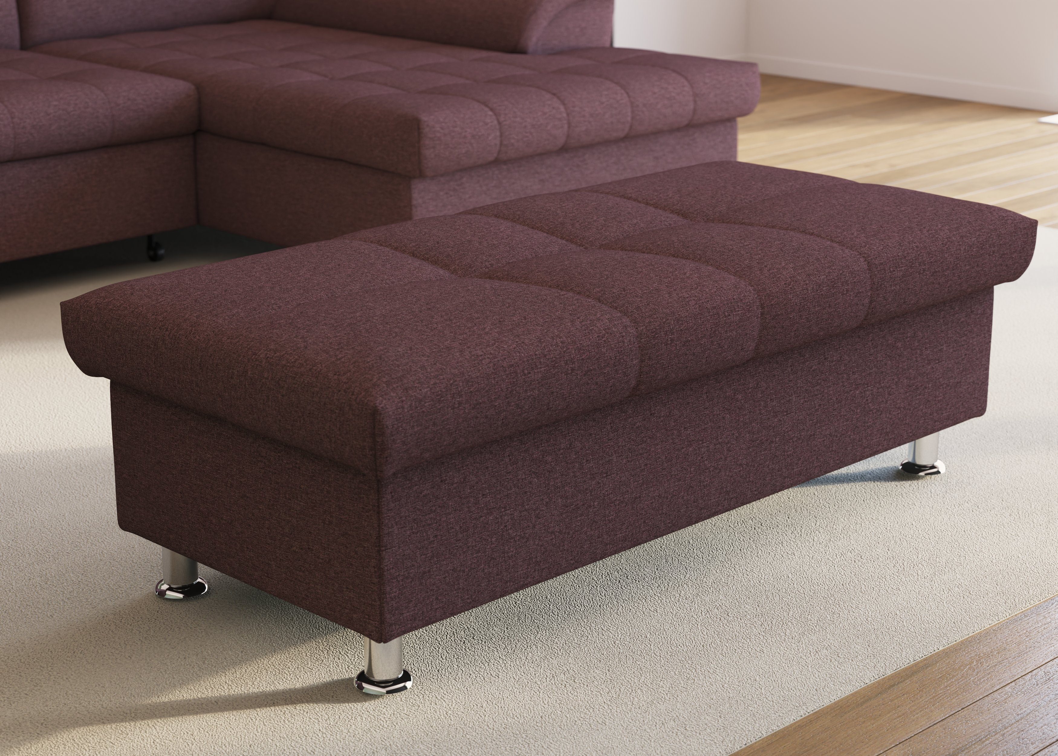 DOMO collection Hocker Franzi, inklusive Stauraum günstig online kaufen