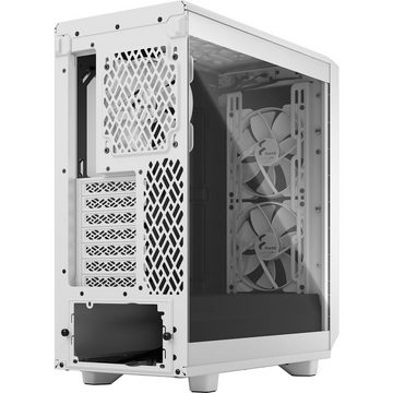 Fractal Design PC-Gehäuse Meshify 2 Compact Lite White TG Clear