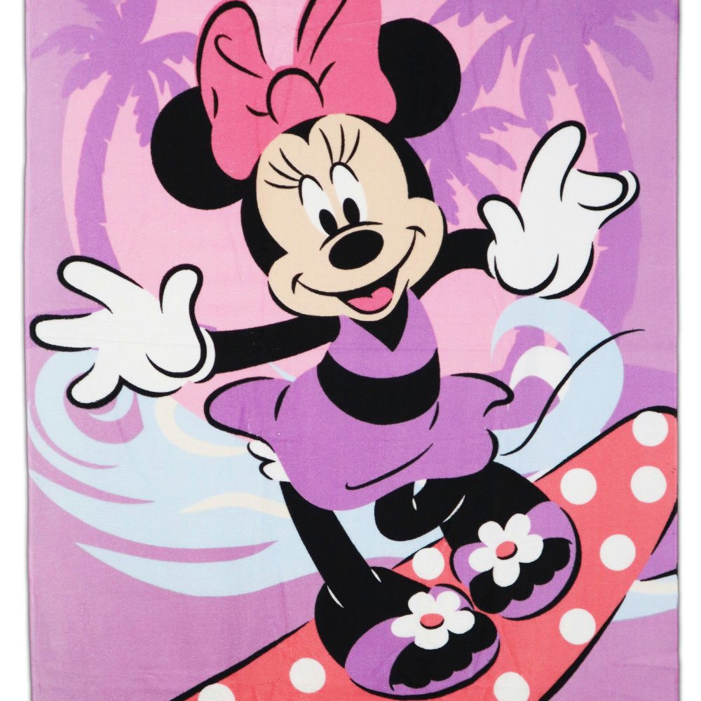Disney Strandtuch Disney Minnie Maus Mikrofaser günstig online kaufen
