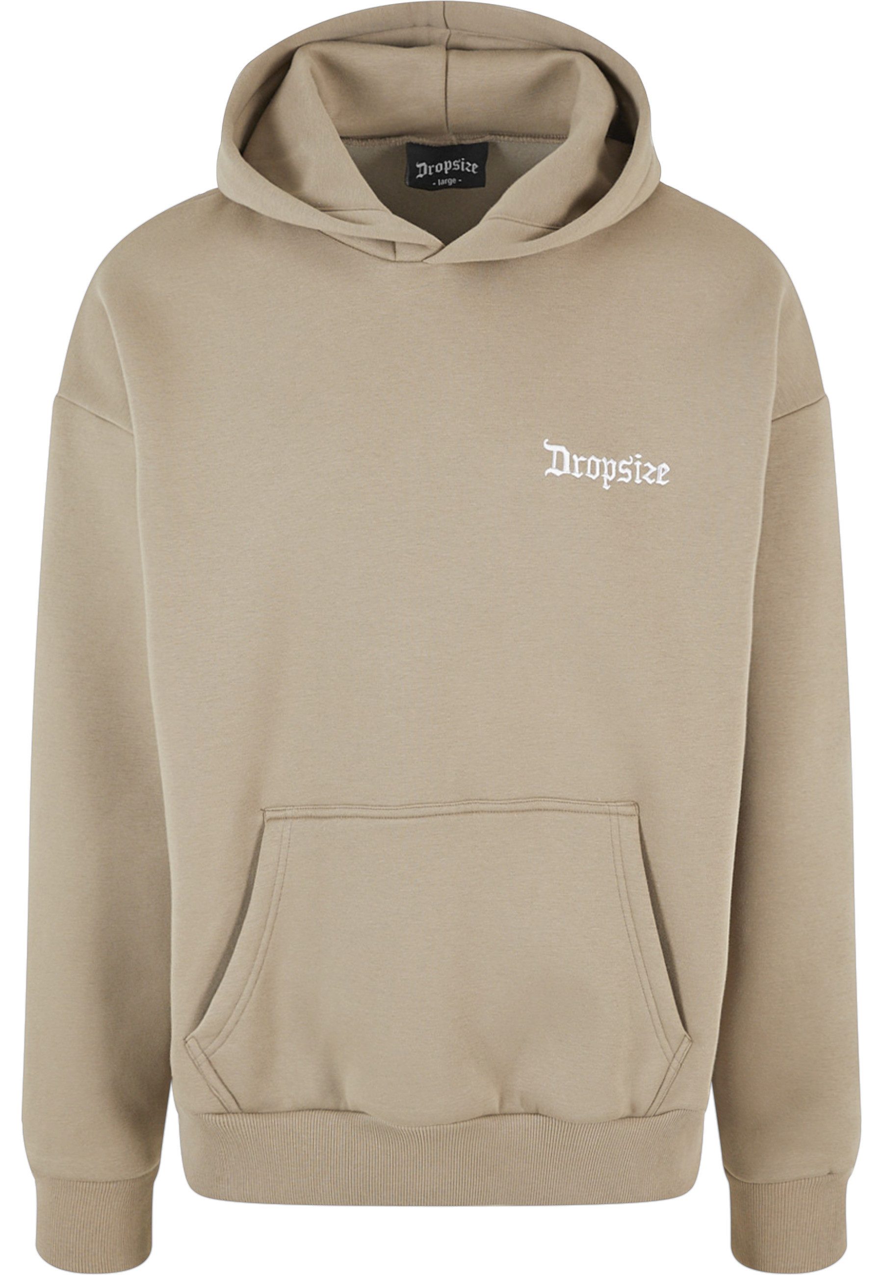 Kapuzenpullover Dropsize Herren Heavy Oversize Embo Hoodie