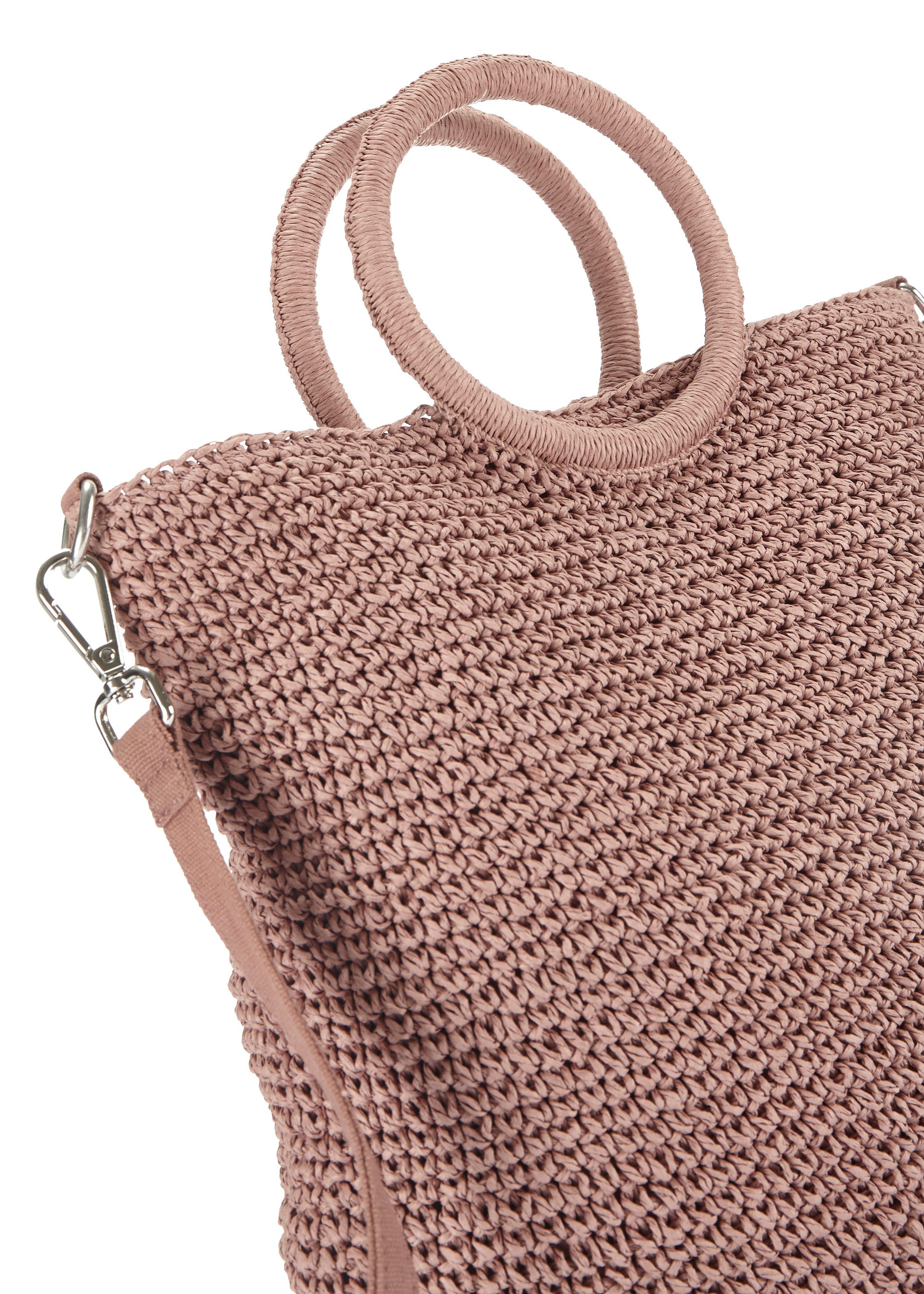 Vivance Handtasche Henkeltasche, Schultertasche, Minibag, Strandtasche, Sommertasche, Crossbody Bag