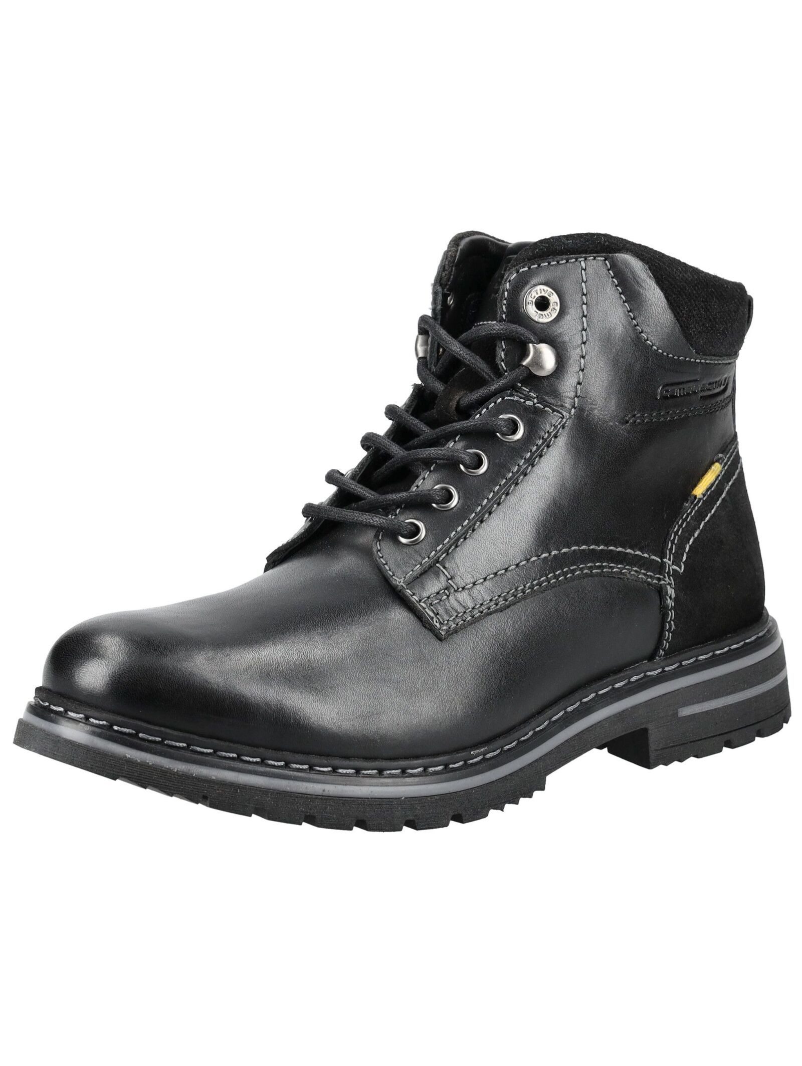 Stiefelette Leder Schnürstiefelette
