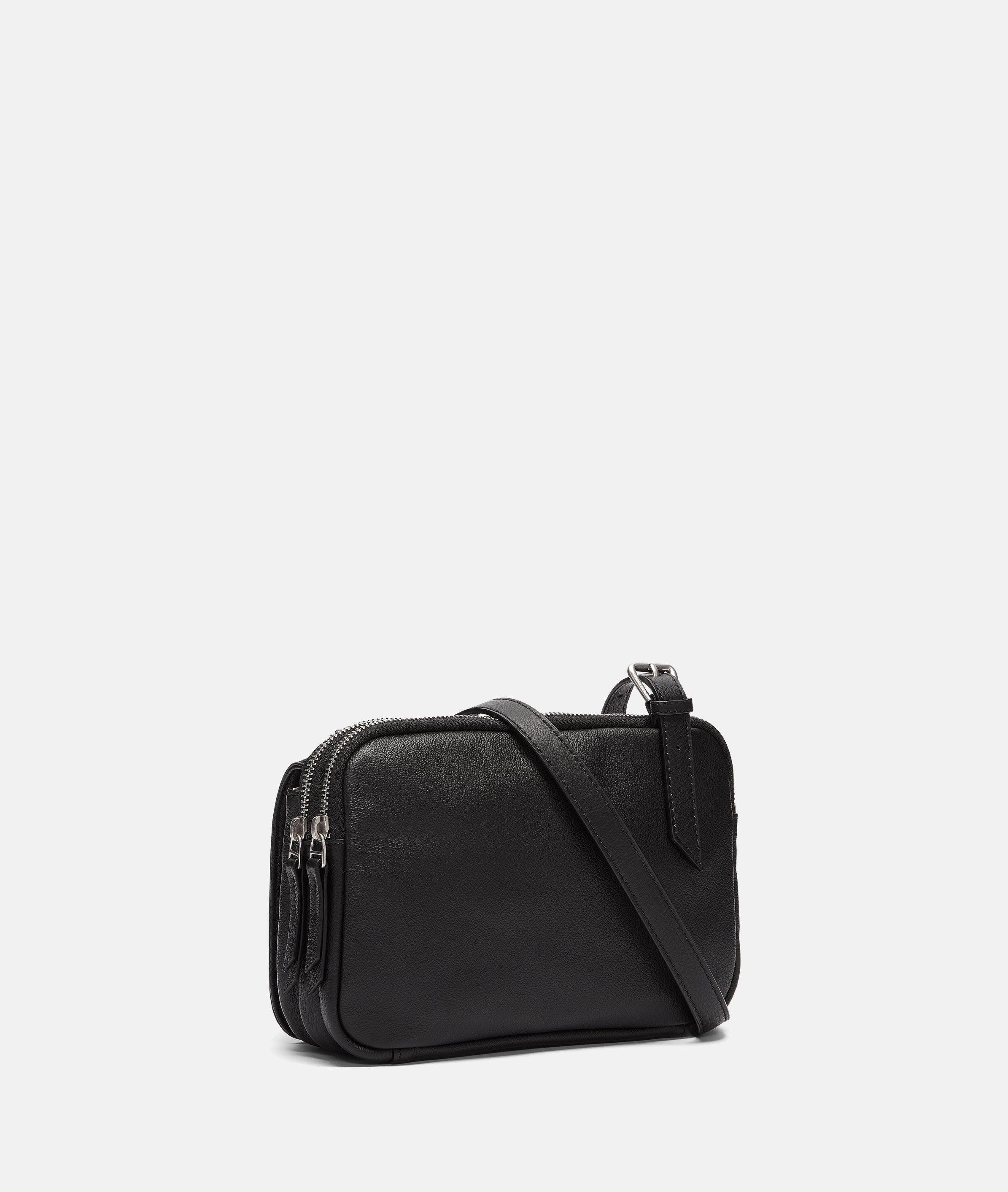 Liebeskind Berlin Umhängetasche Mareike Crossbody M, Schlichte Umhängetasche aus Leder