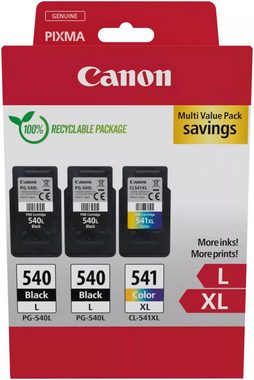 Canon PG-540L x2/CL-541XL Triple Pack Tintenpatrone (Packung, 3-tlg)