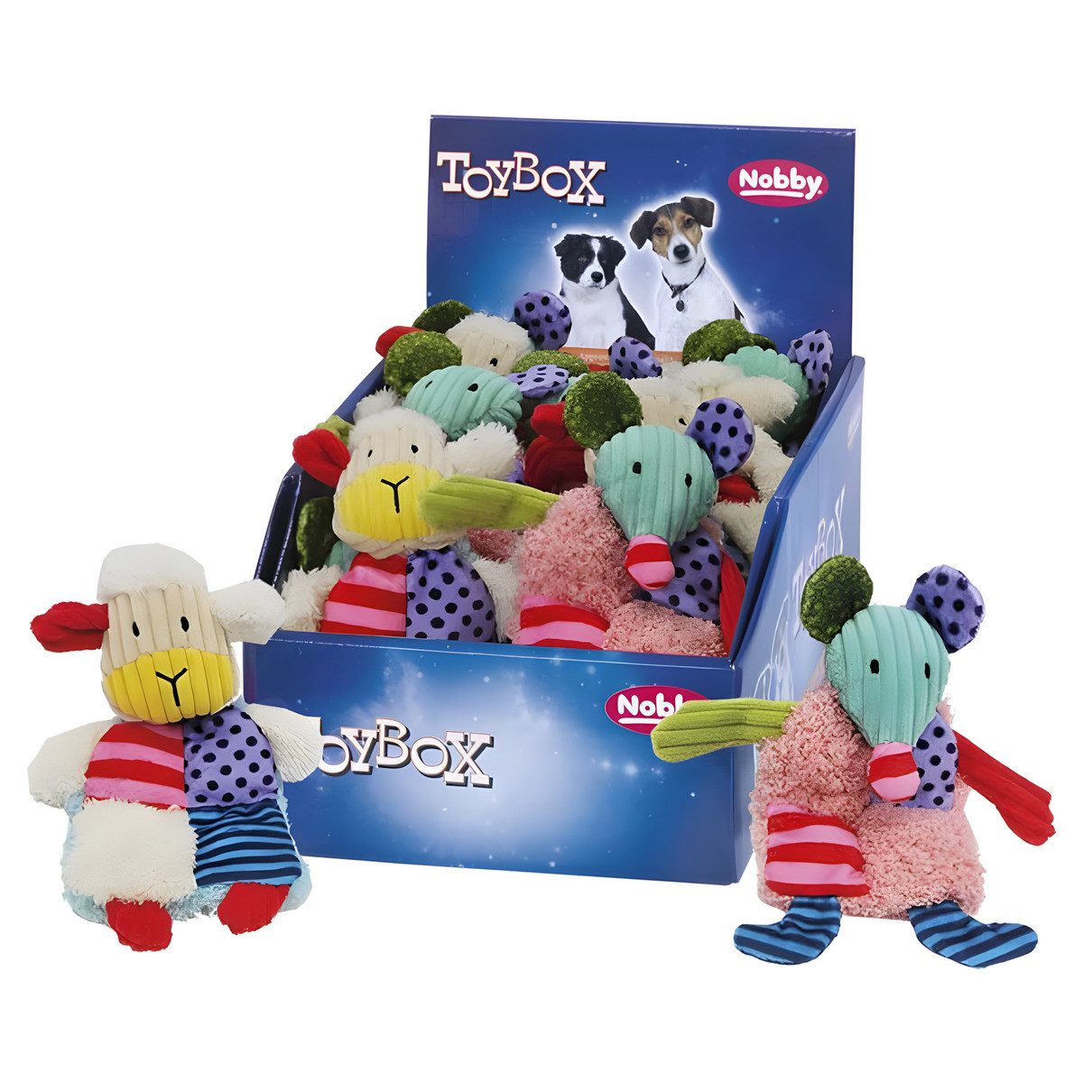 Nobby Tierkuscheltier Hundespielzeug Plüschtier flach günstig online kaufen