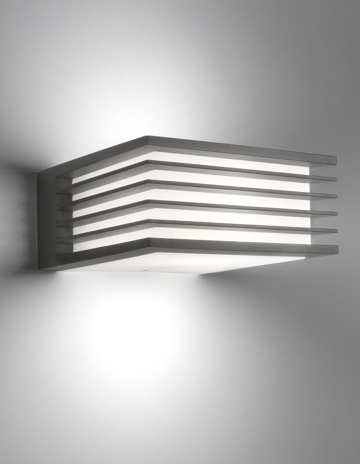 Philips Außen-Wandleuchte Shades max. 15W, E27, IP44, anthrazit, ohne Leuchtmittel