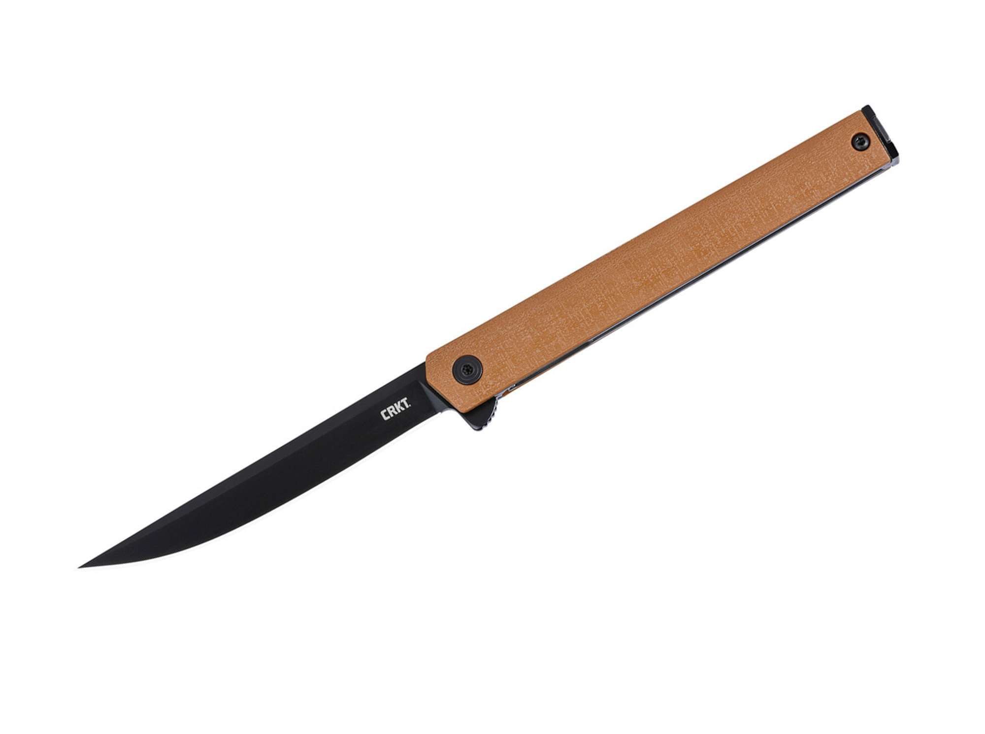 CRKT Taschenmesser CRKT CEO Flipper GRN Brown
