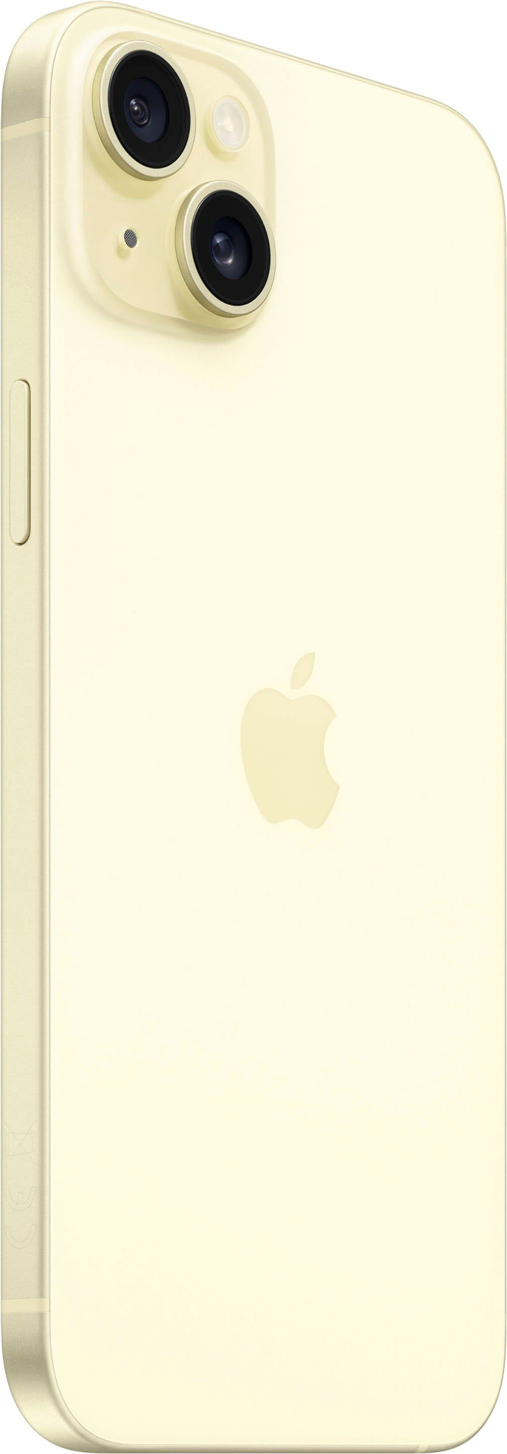 15 iPhone (17 48 512 Zoll, 512GB GB Plus Smartphone cm/6,7 MP Kamera) Apple Speicherplatz, yellow