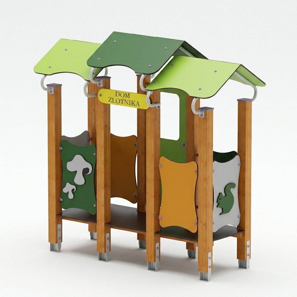JVmoebel Spielhaus Buntes Spielhaus aus robustem Material für kreativen Spielspaß, Made in Europa