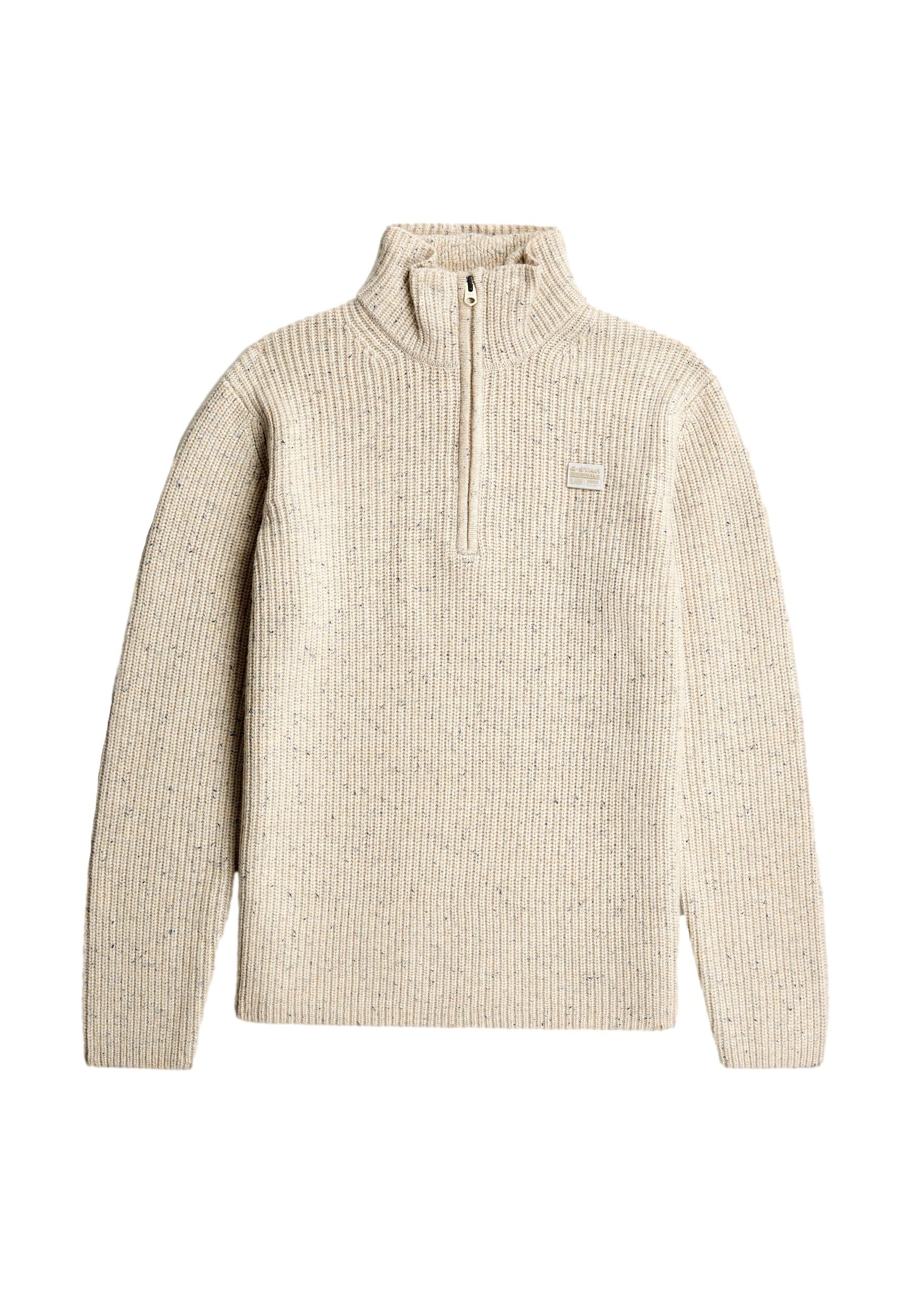 G-STAR Troyer Pullover Double Collar Half Zip Knit (1-tlg)