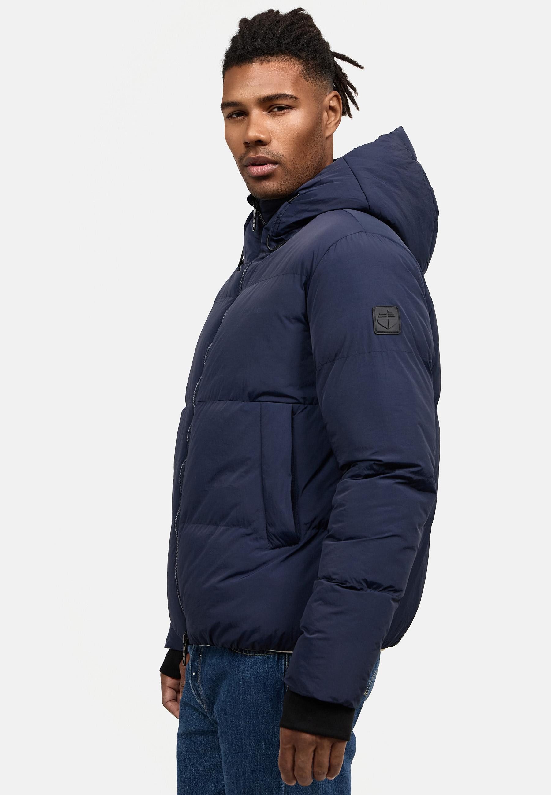 Stone Harbour Steppjacke Tayroos XX Gesteppte Herren Winterjacke mit Kapuze