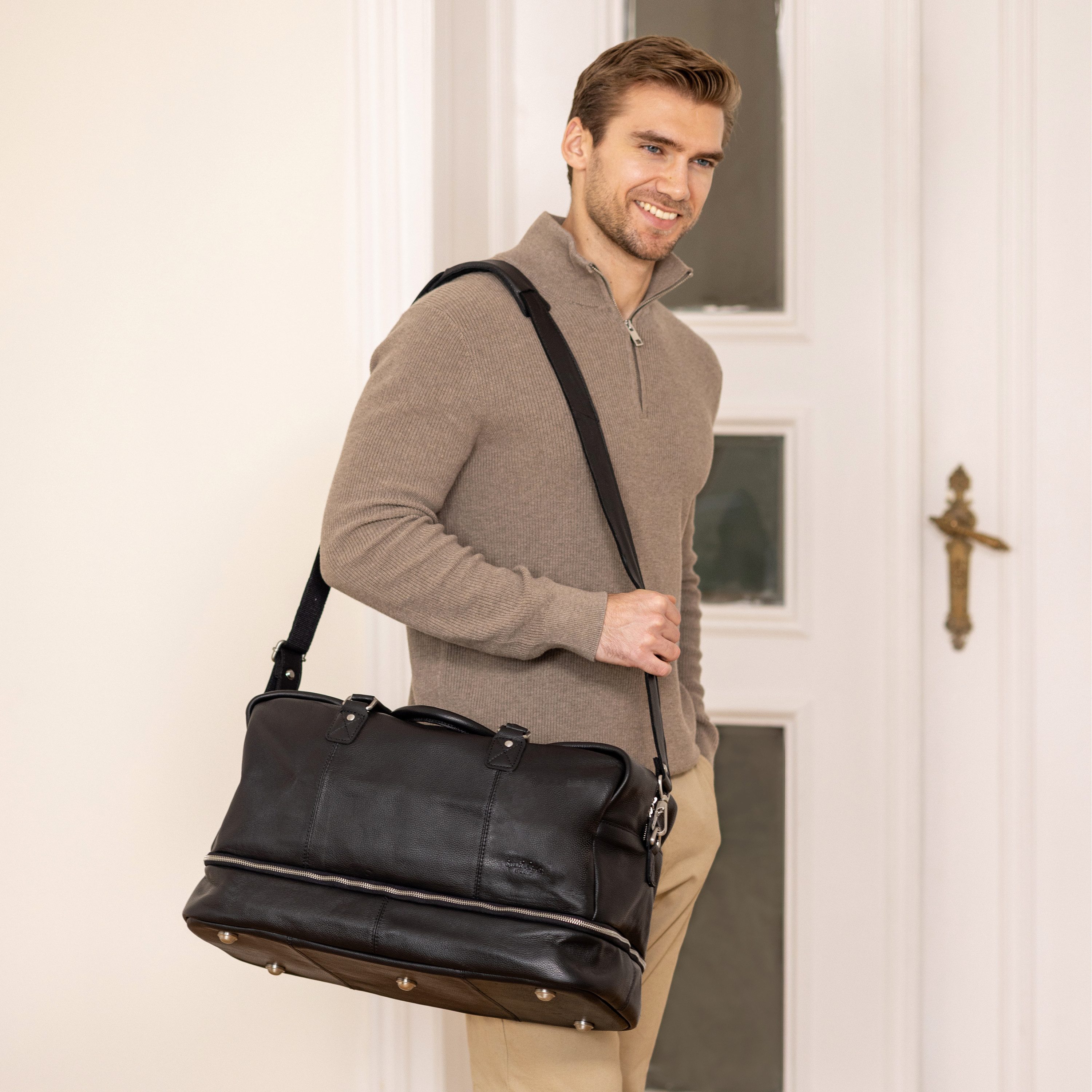 Gusti Leder Reisetasche Gusti Leder Reisetasche Justin (1-tlg)