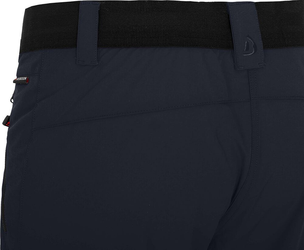 Bergson Outdoorhose VIDAA COMFORT Damen Wanderhose, leicht, elastisch, Kurzgrößen, Nacht blau