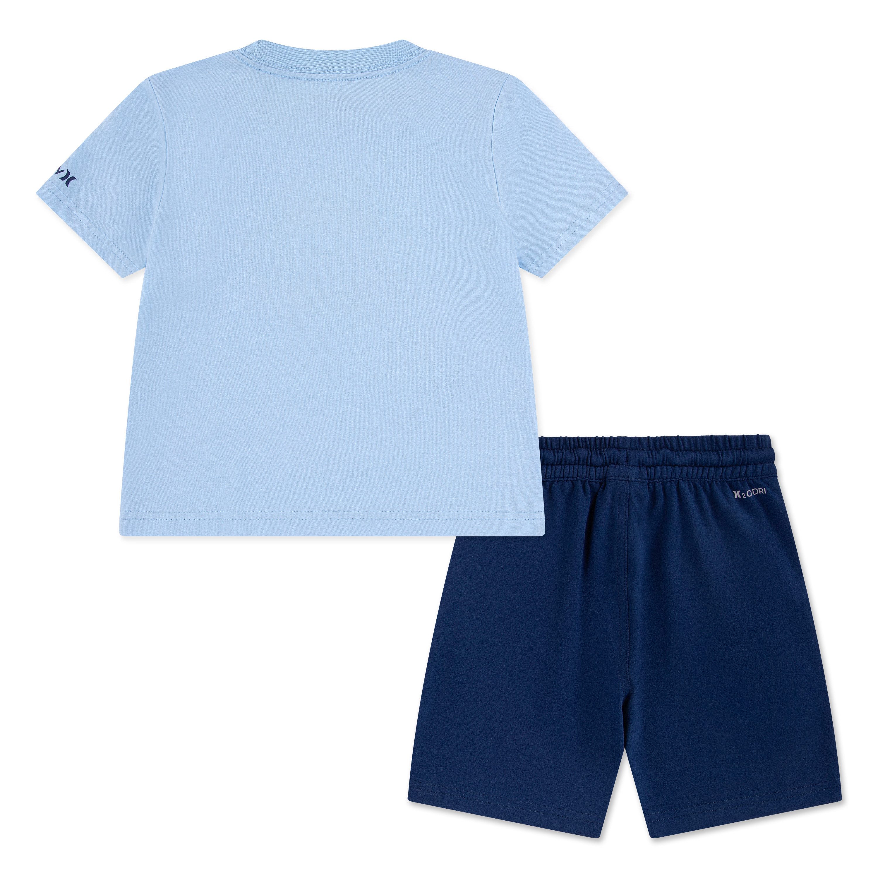 Hurley Shirt & Shorts HRLB GFX TEE & H2O-DRI SHORT S (2-tlg) 2-teiliges Set aus Shirt und Shorts, für Kinder
