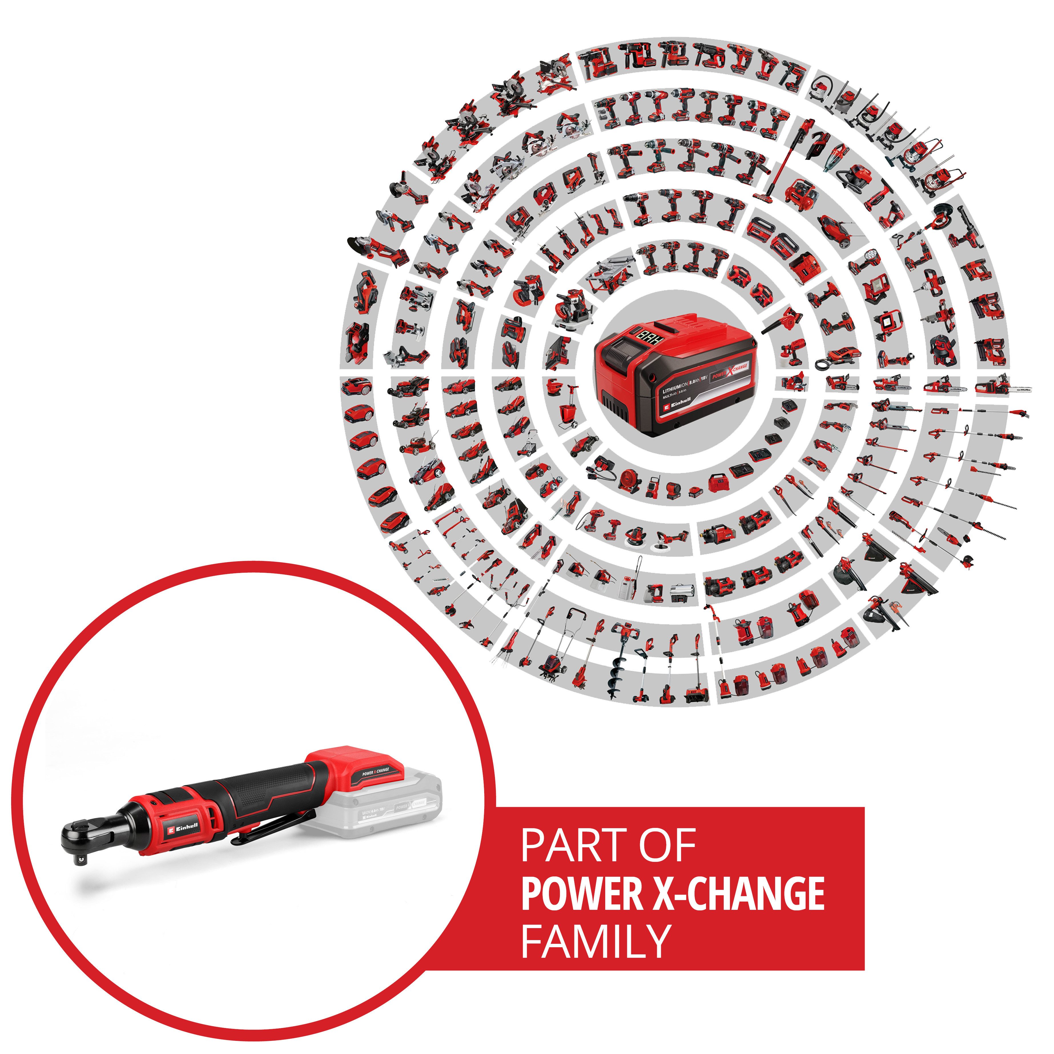 Einhell Akku-Ratschenschrauber TE-RW 18/60 Li-Solo, 260 U/min, 60 Nm, ohne günstig online kaufen