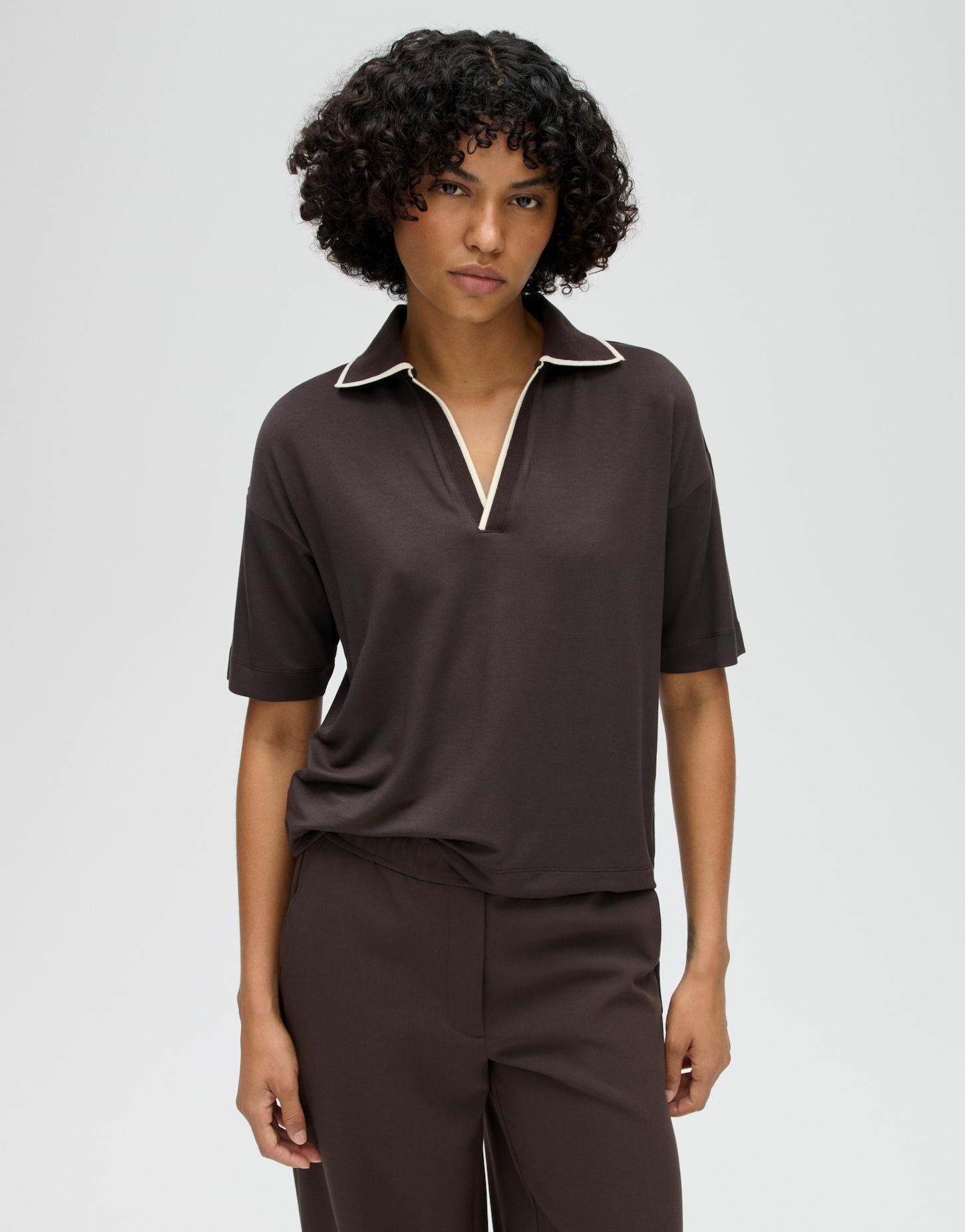 OPUS Poloshirt SOFFICE im College Stil