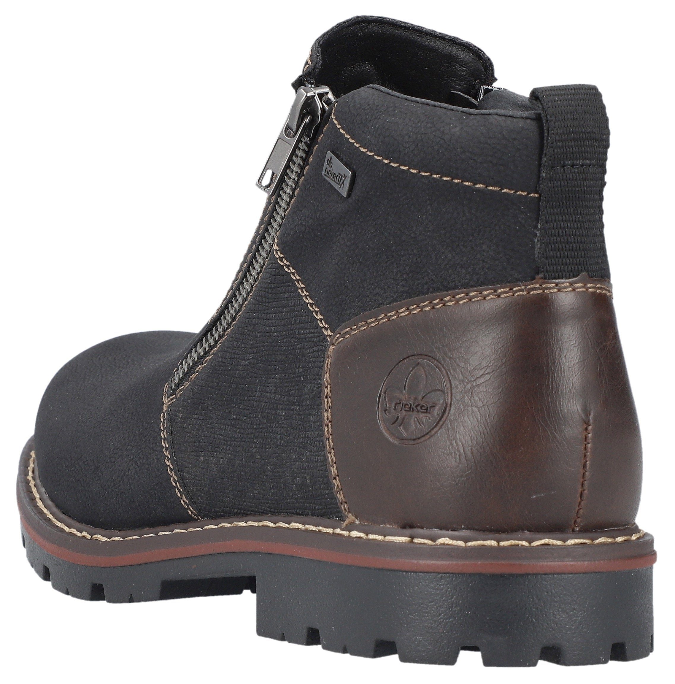 Rieker Winterstiefelette, Winterboots, Warmfutter, Reißverschlüsse, mit günstig online kaufen
