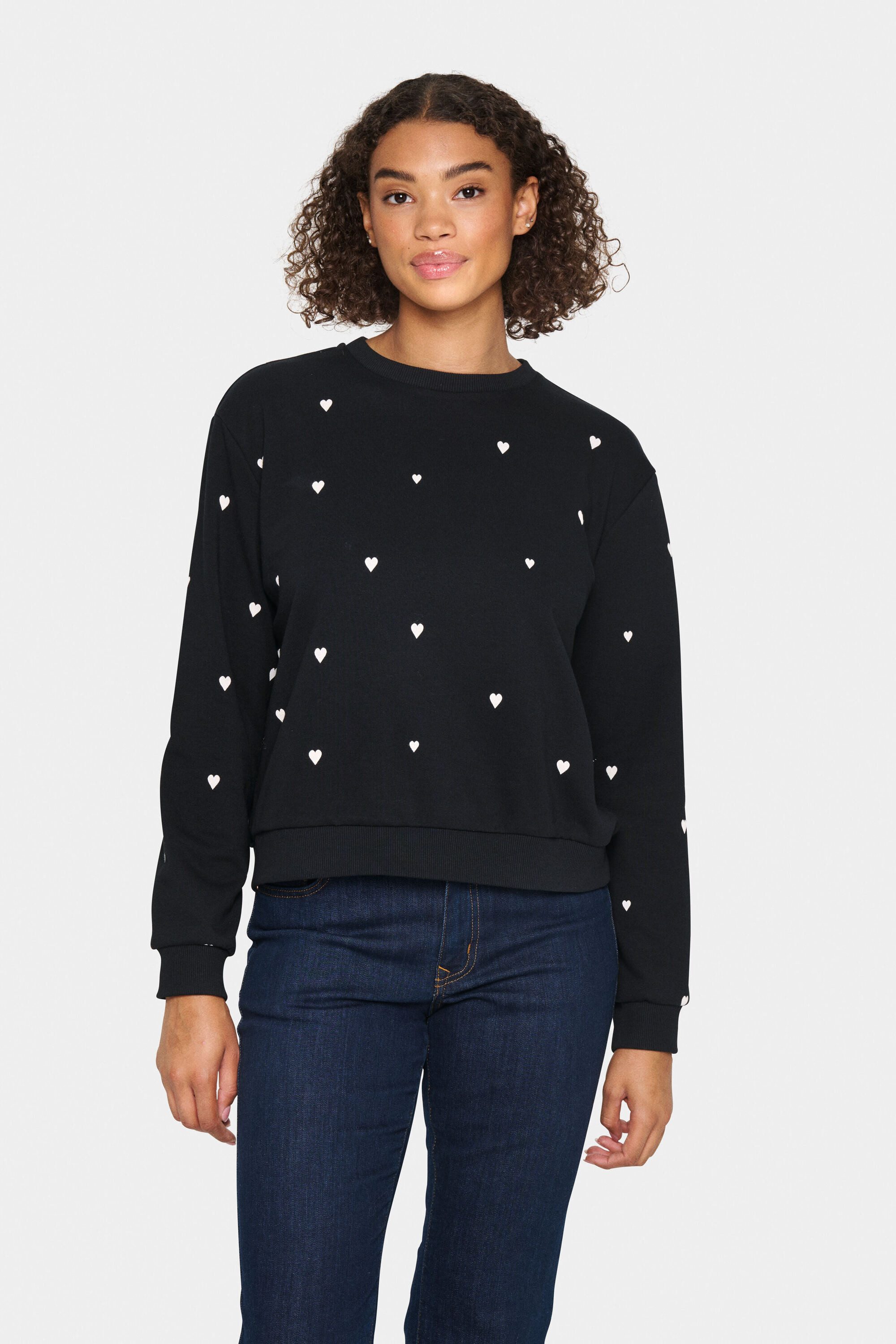 Saint Tropez Fleecepullover Sweatshirt DagnaSZ günstig online kaufen